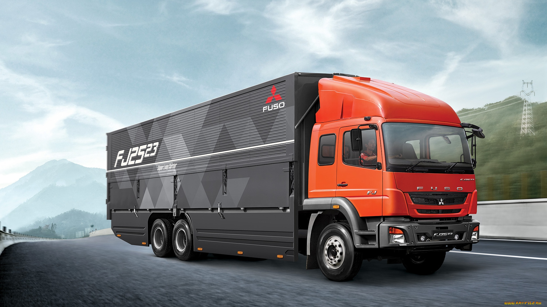 автомобили, mitsubishi, 2013г, fuso, fj