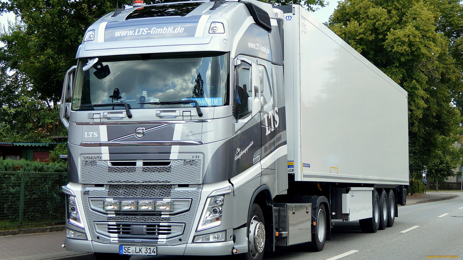 автомобили, volvo, trucks, седельный, грузовик, тяжелый, тягач