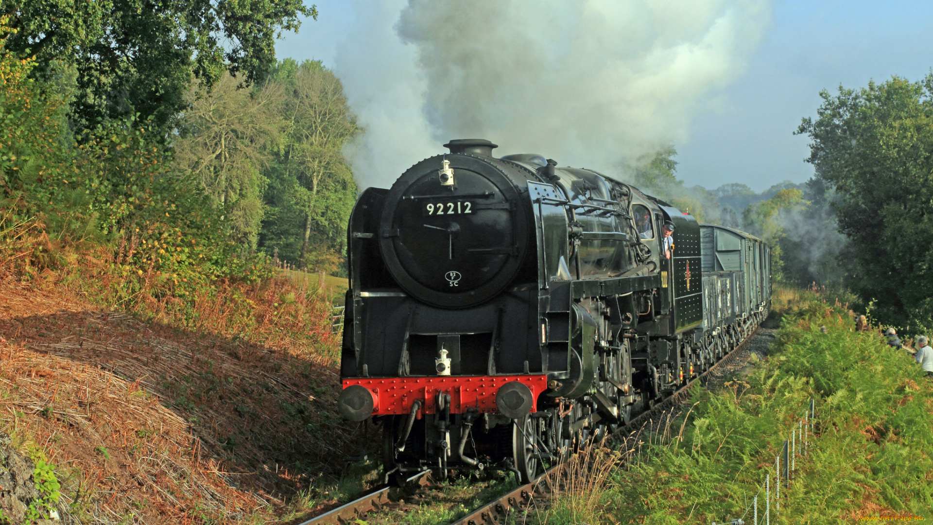 техника, паровозы, паровоз, рельсы, дорога, железная