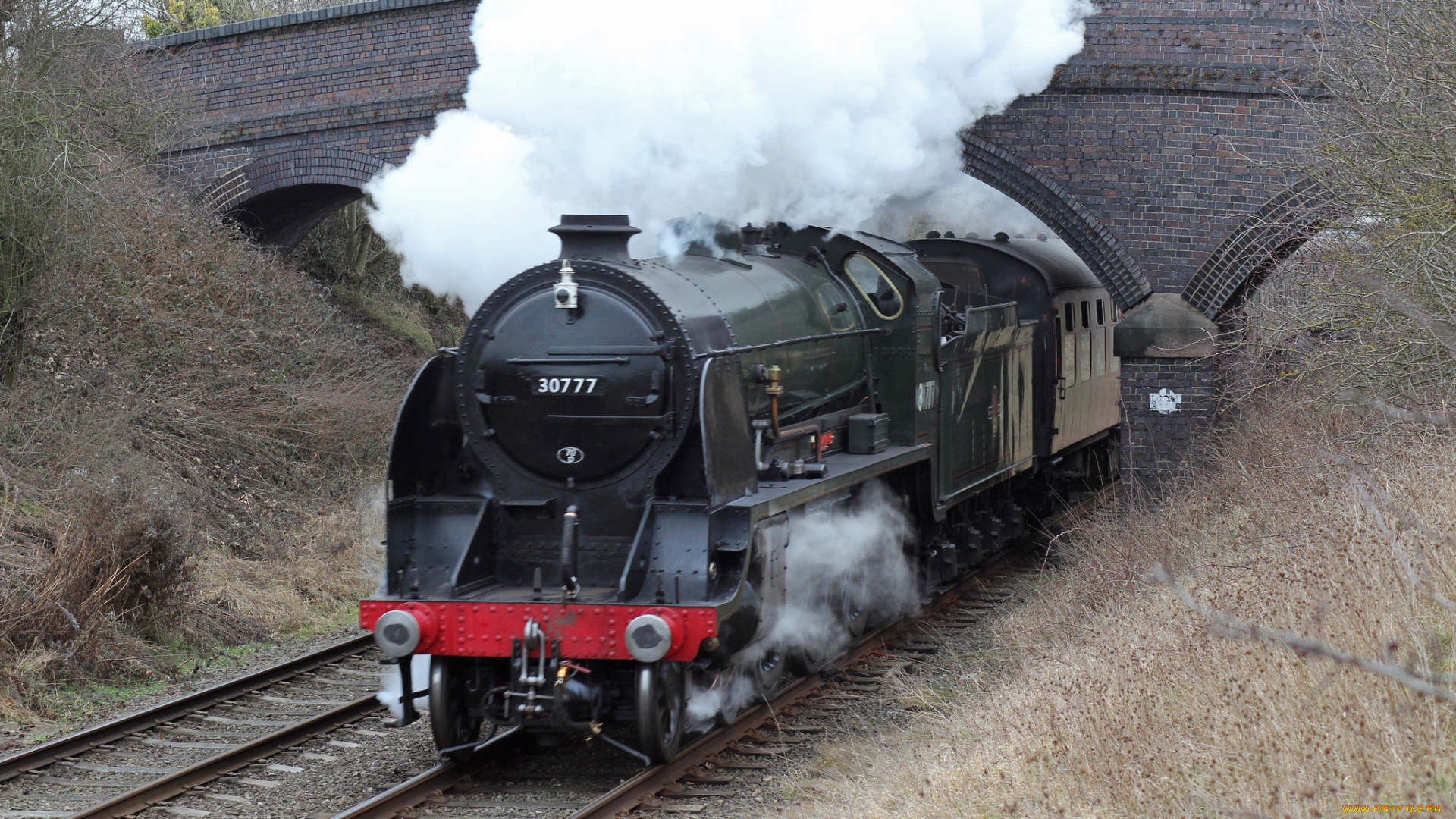 техника, паровозы, рельсы, дорога, железная, паровоз