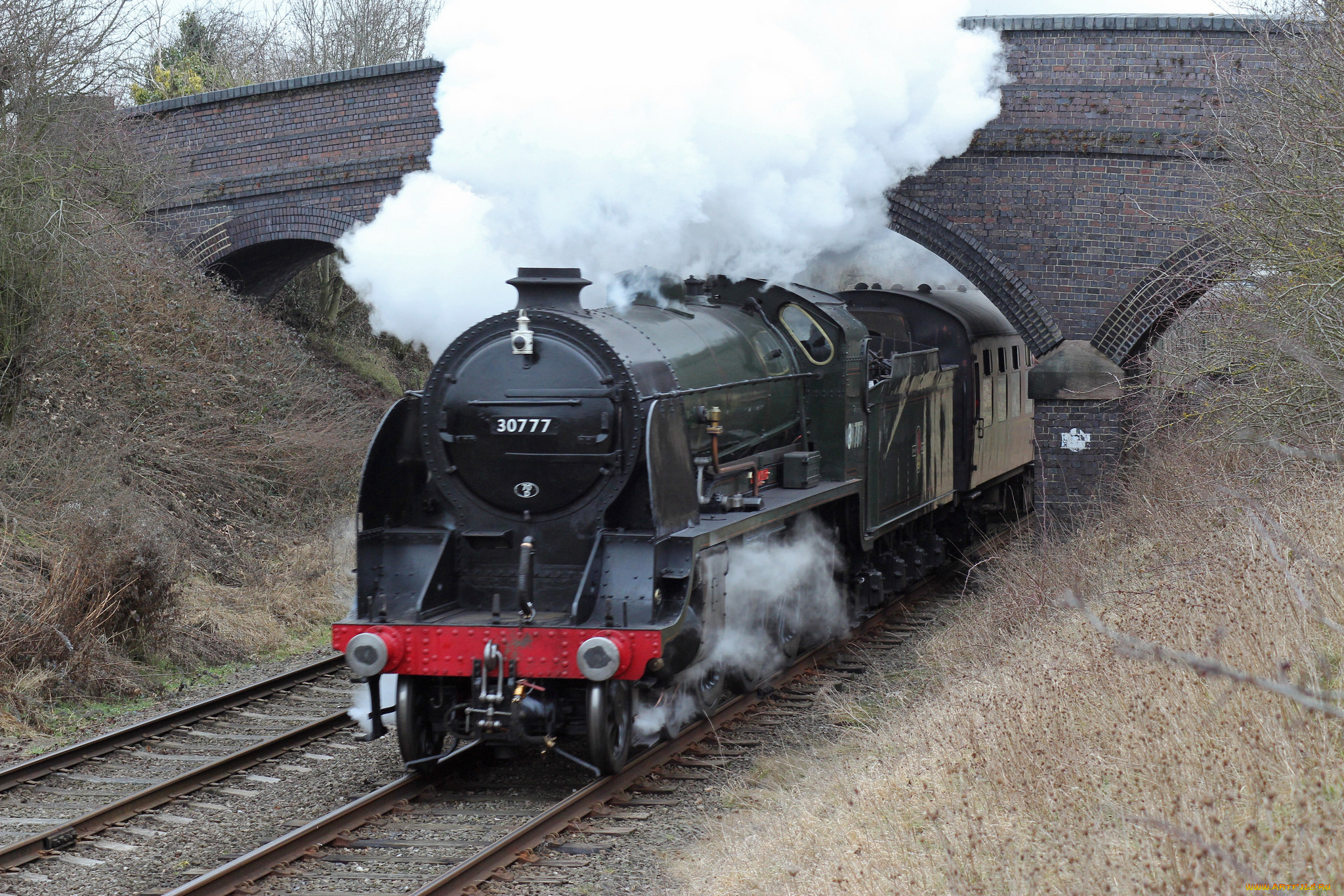 техника, паровозы, рельсы, дорога, железная, паровоз