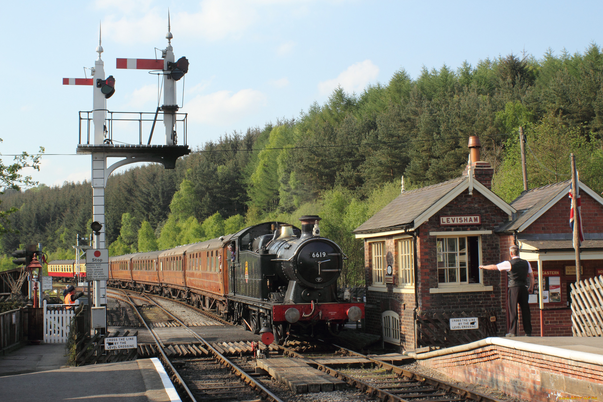 техника, паровозы, рельсы, паровоз, дорога, железная