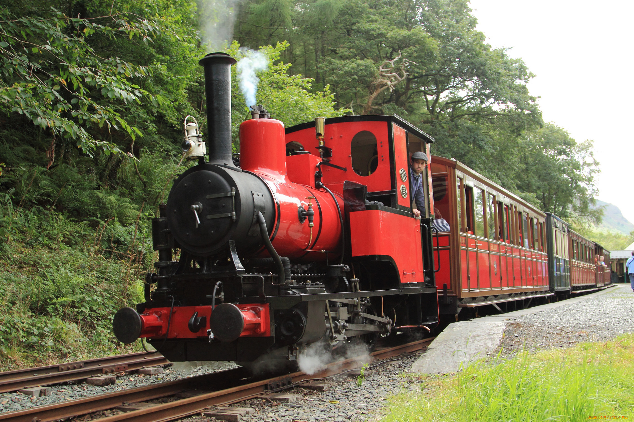 техника, паровозы, железная, рельсы, дорога, паровоз