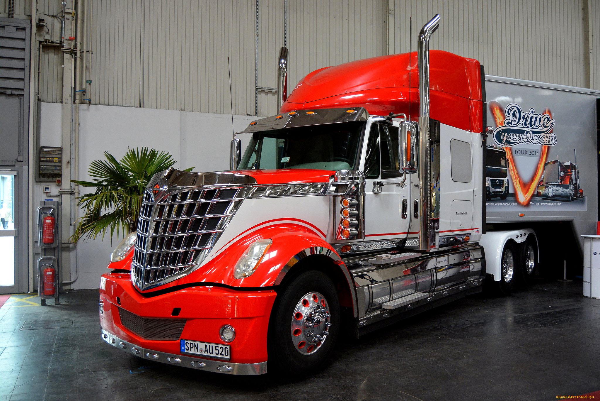 автомобили, international, седельный, грузовик, тяжелый, тягач