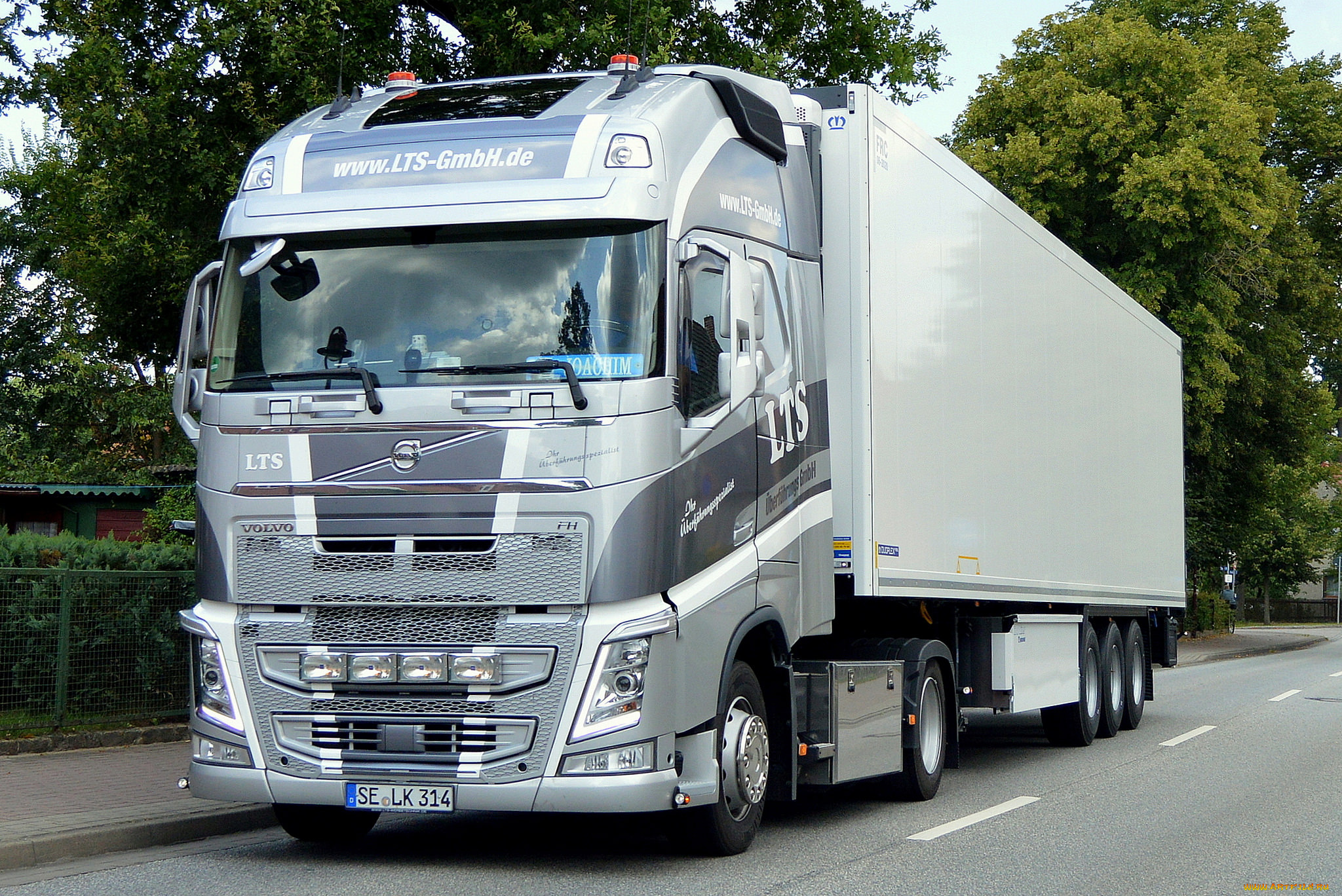 автомобили, volvo, trucks, седельный, грузовик, тяжелый, тягач