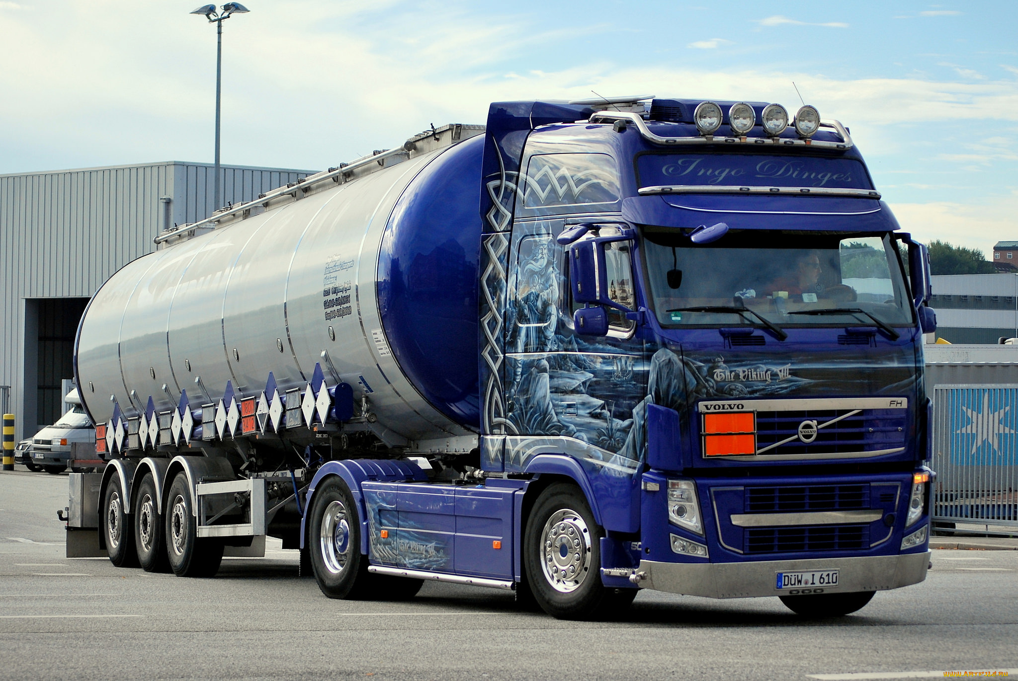 автомобили, volvo, trucks, седельный, грузовик, тяжелый, тягач