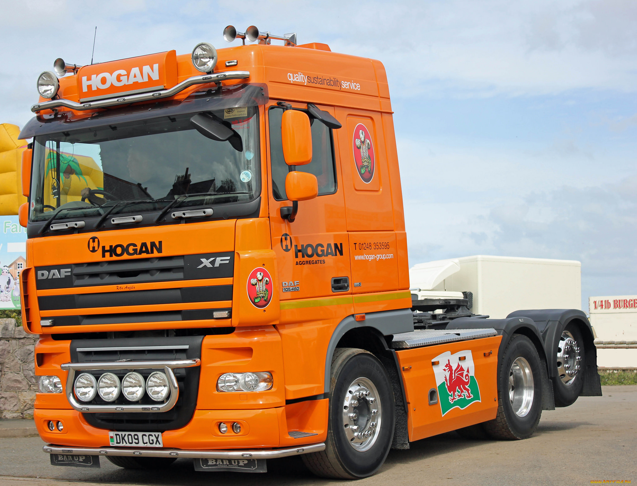 автомобили, daf, седельный, грузовик, тяжелый, тягач