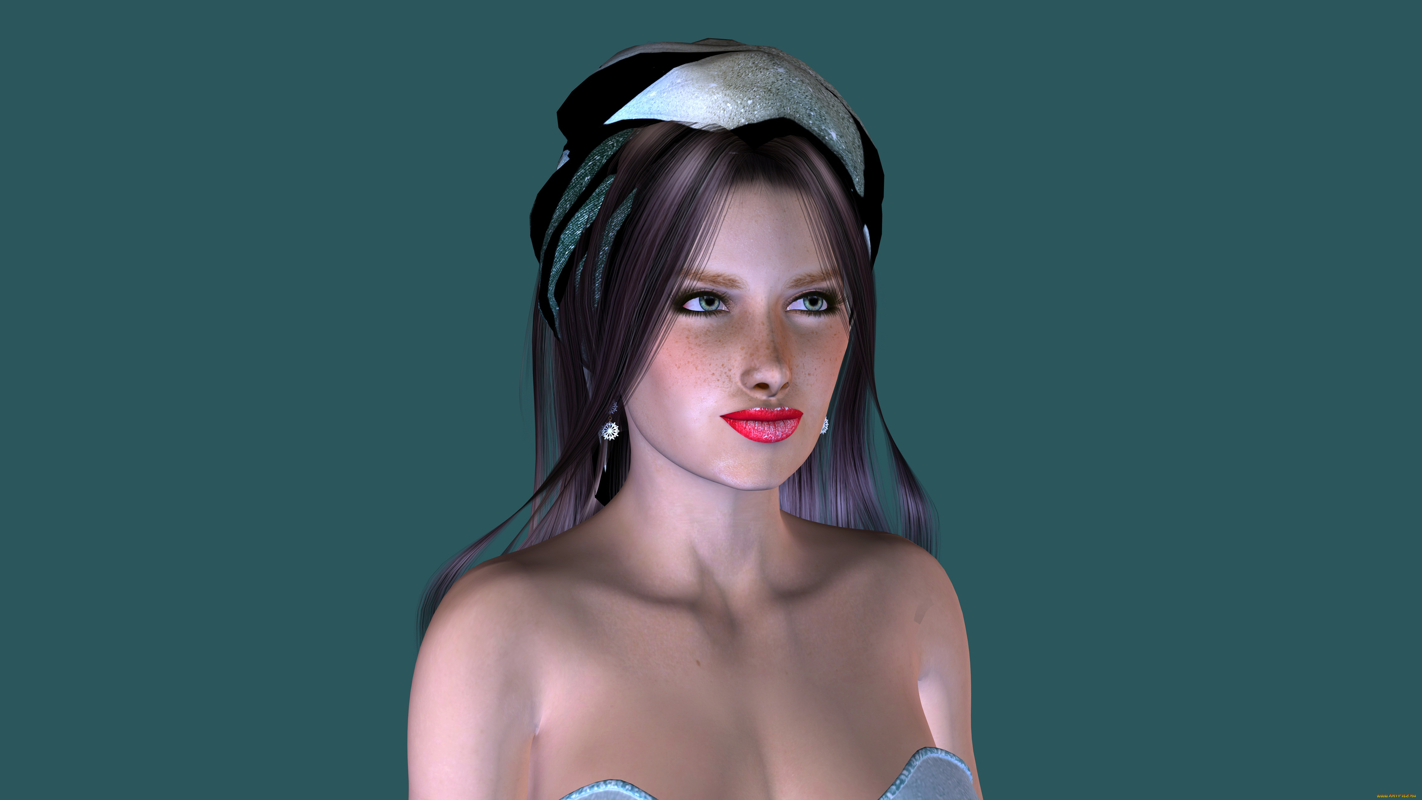 3д, графика, люди, , people, взгляд, фон, девушка