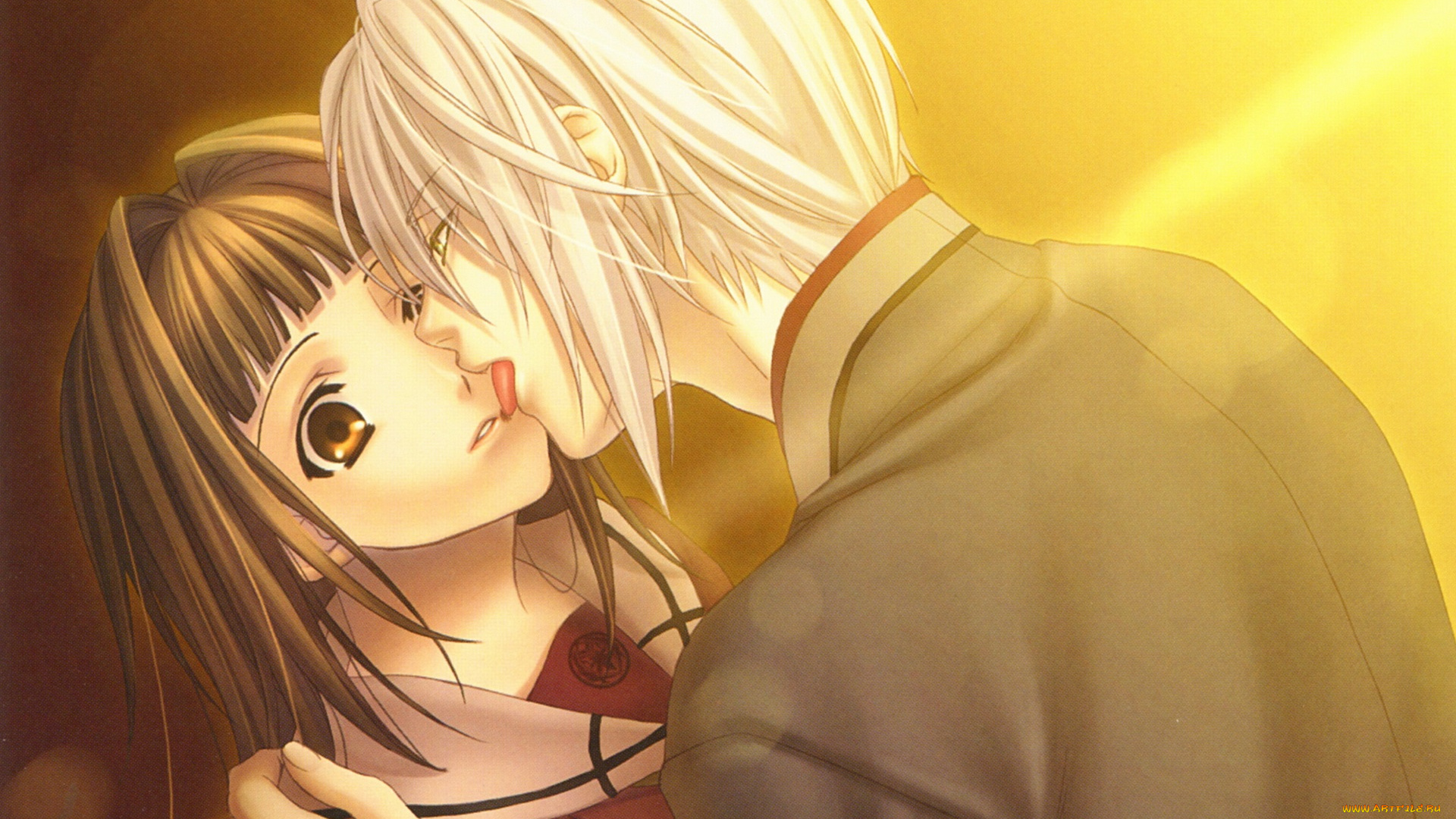 аниме, hiiro, no, kakera, пара