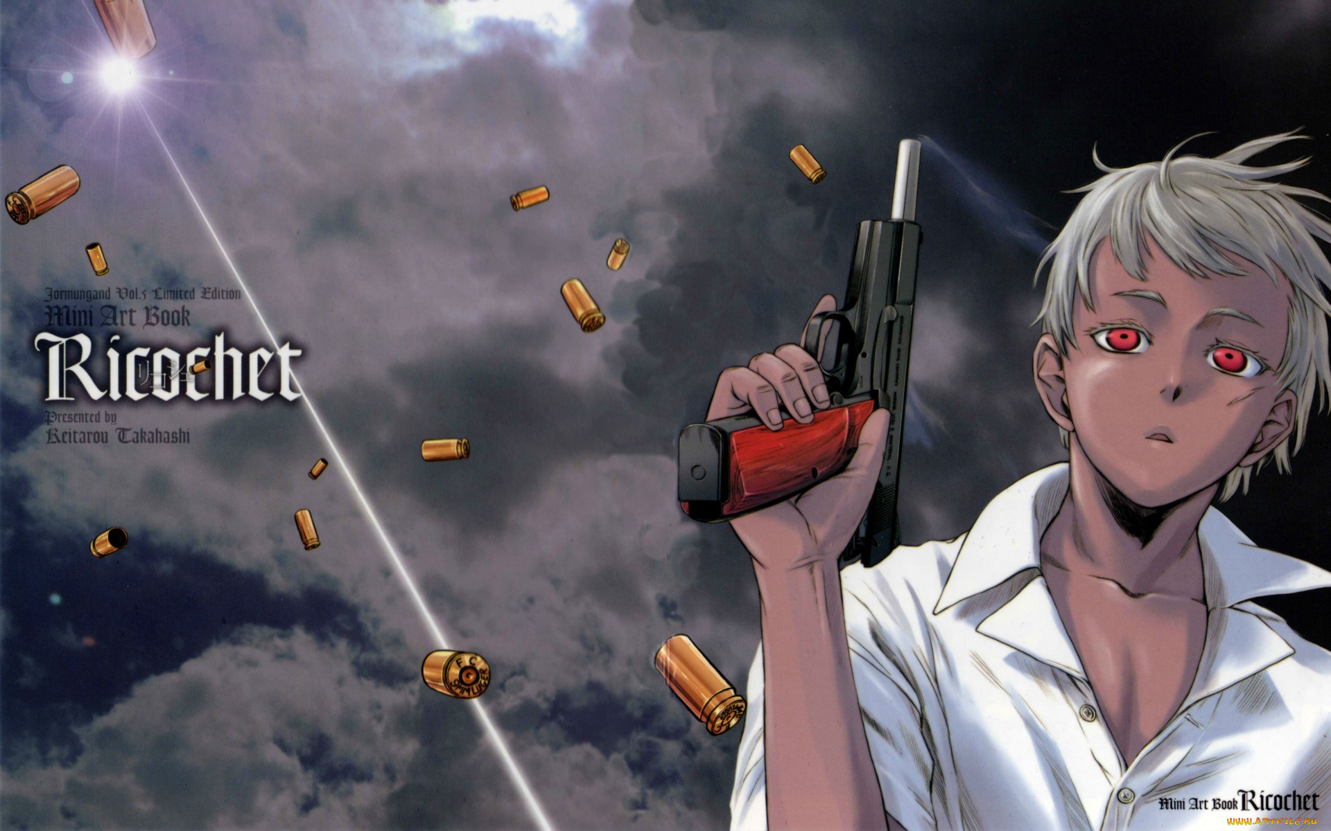 аниме, jormungand, йона, мальчик