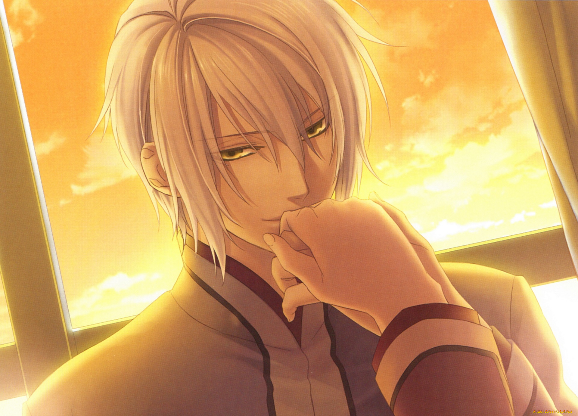 аниме, hiiro, no, kakera, парень