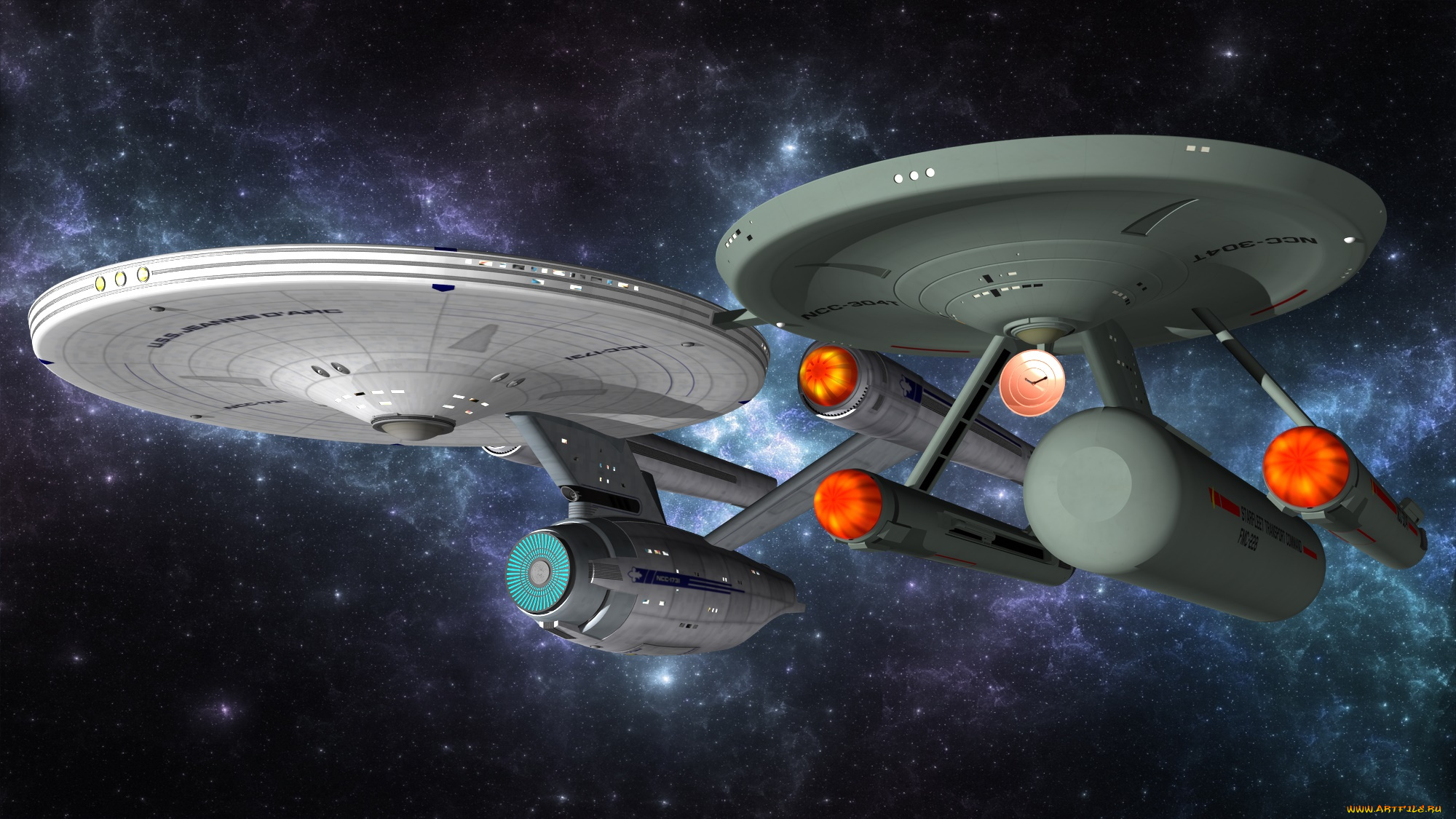 космос, арт, космический, корабль, вселенная, полет