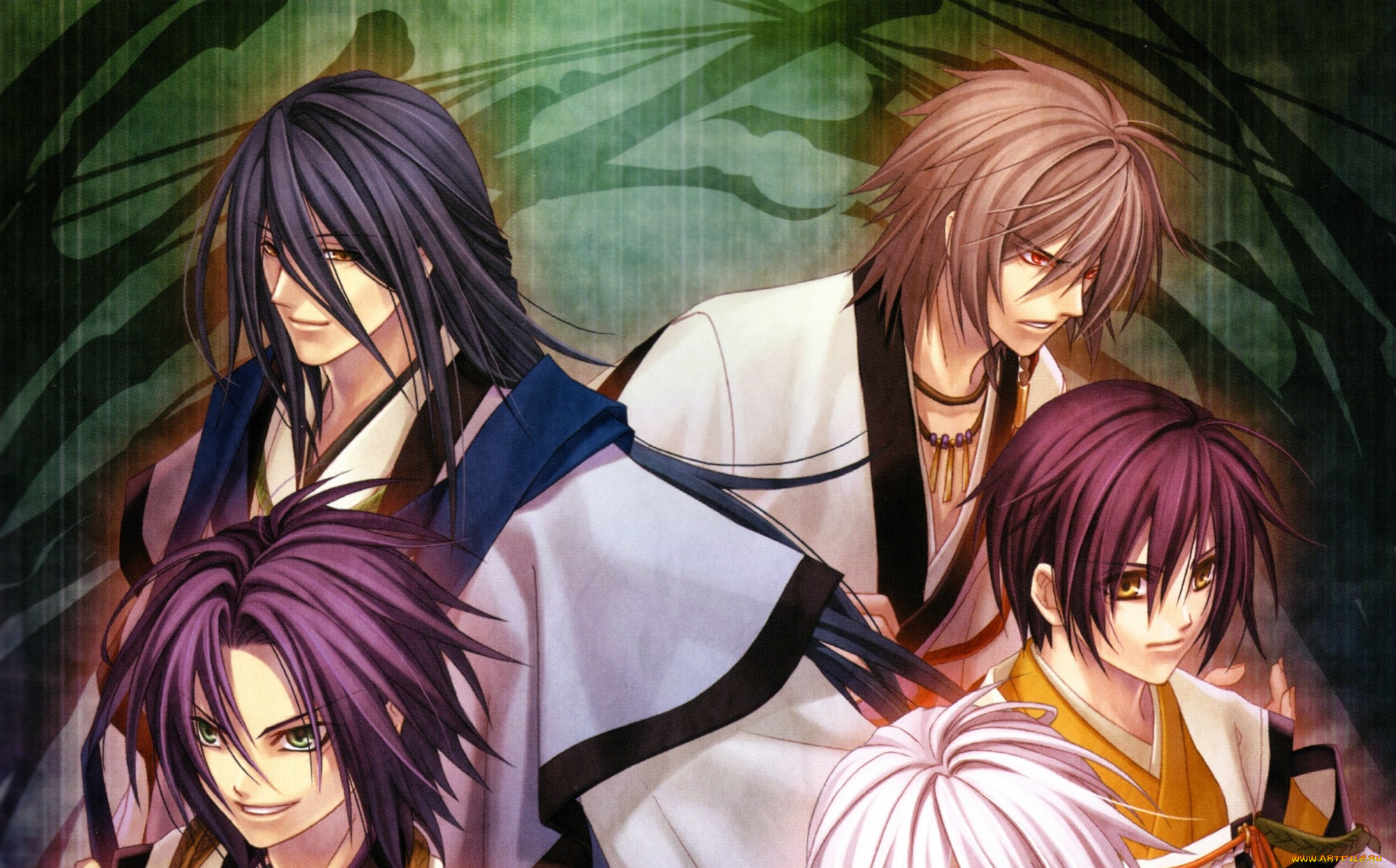 аниме, hiiro, no, kakera, парни