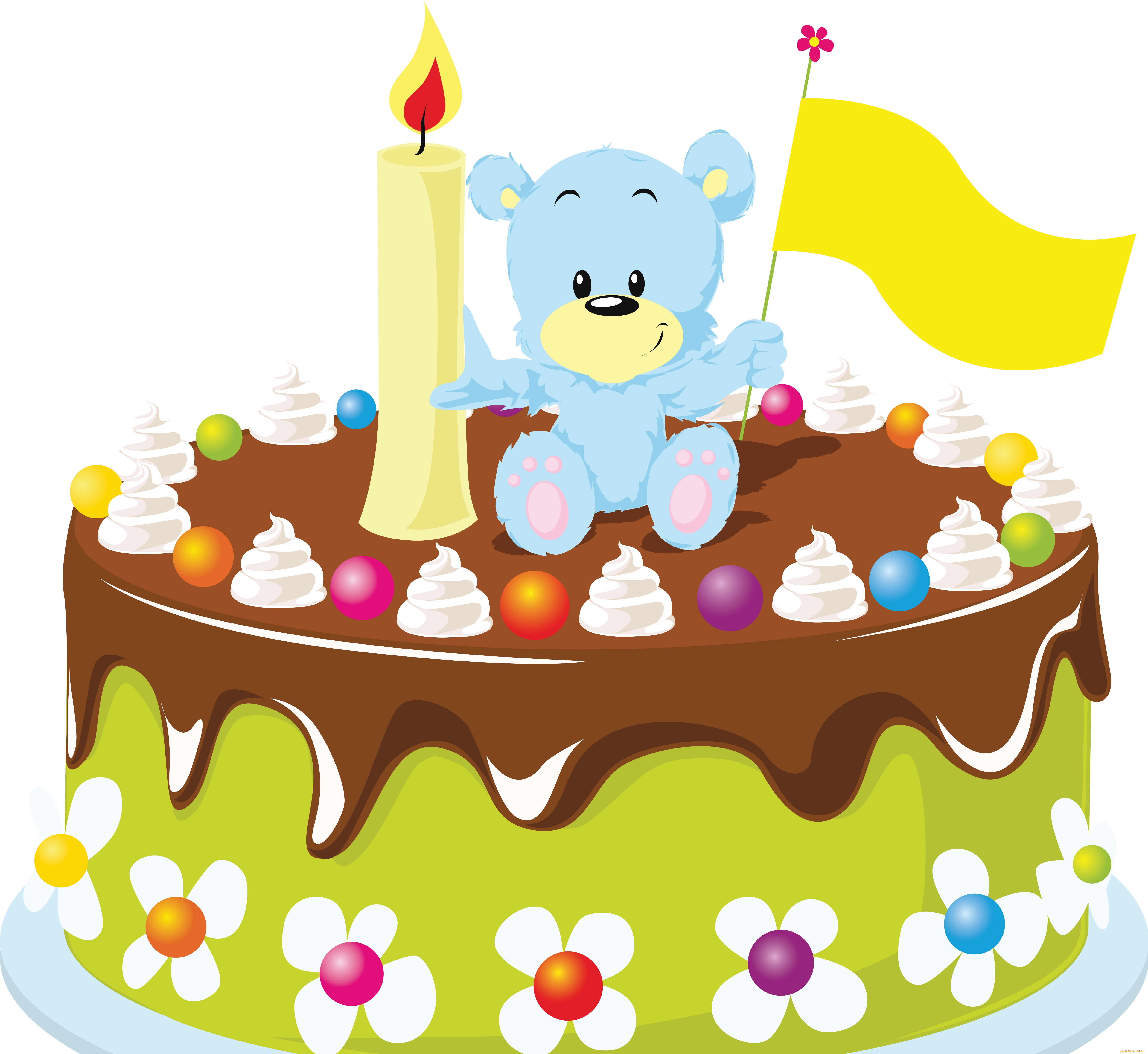 векторная, графика, еда, , food, свеча, торт