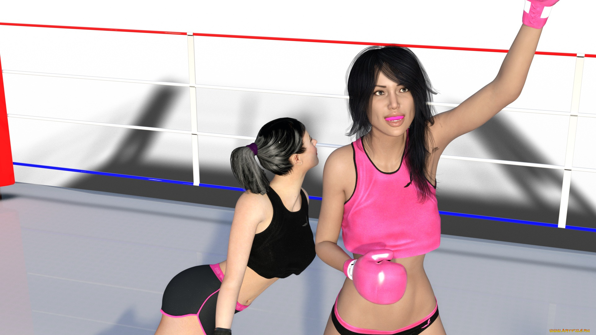 3д, графика, спорт, , sport, девушки, взгляд, фон