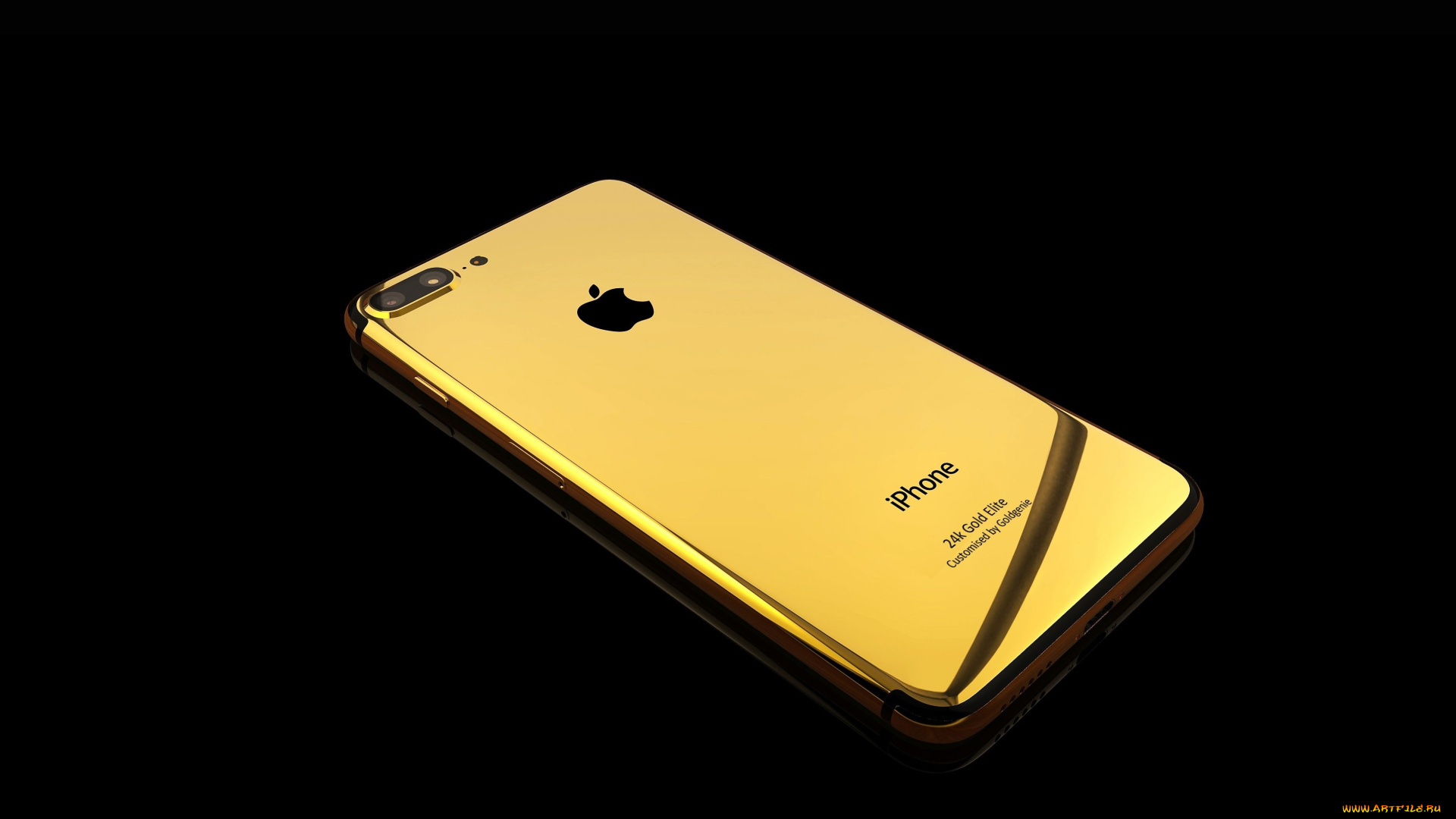 бренды, iphone, 24k, gold, elite, 7, smartphone, apple