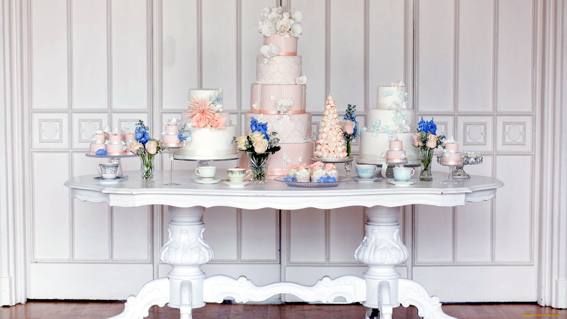 еда, торты, многоярусные, свадебные