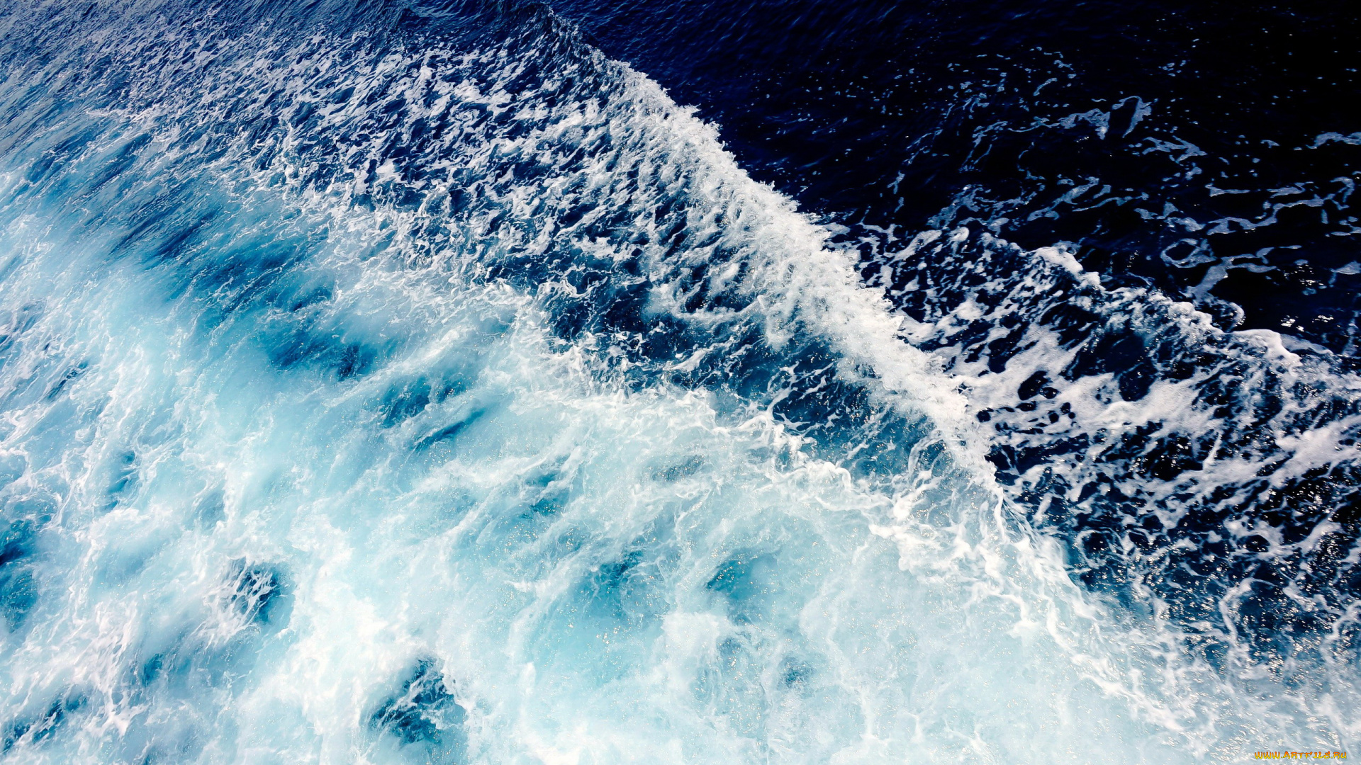 природа, моря, океаны, волны