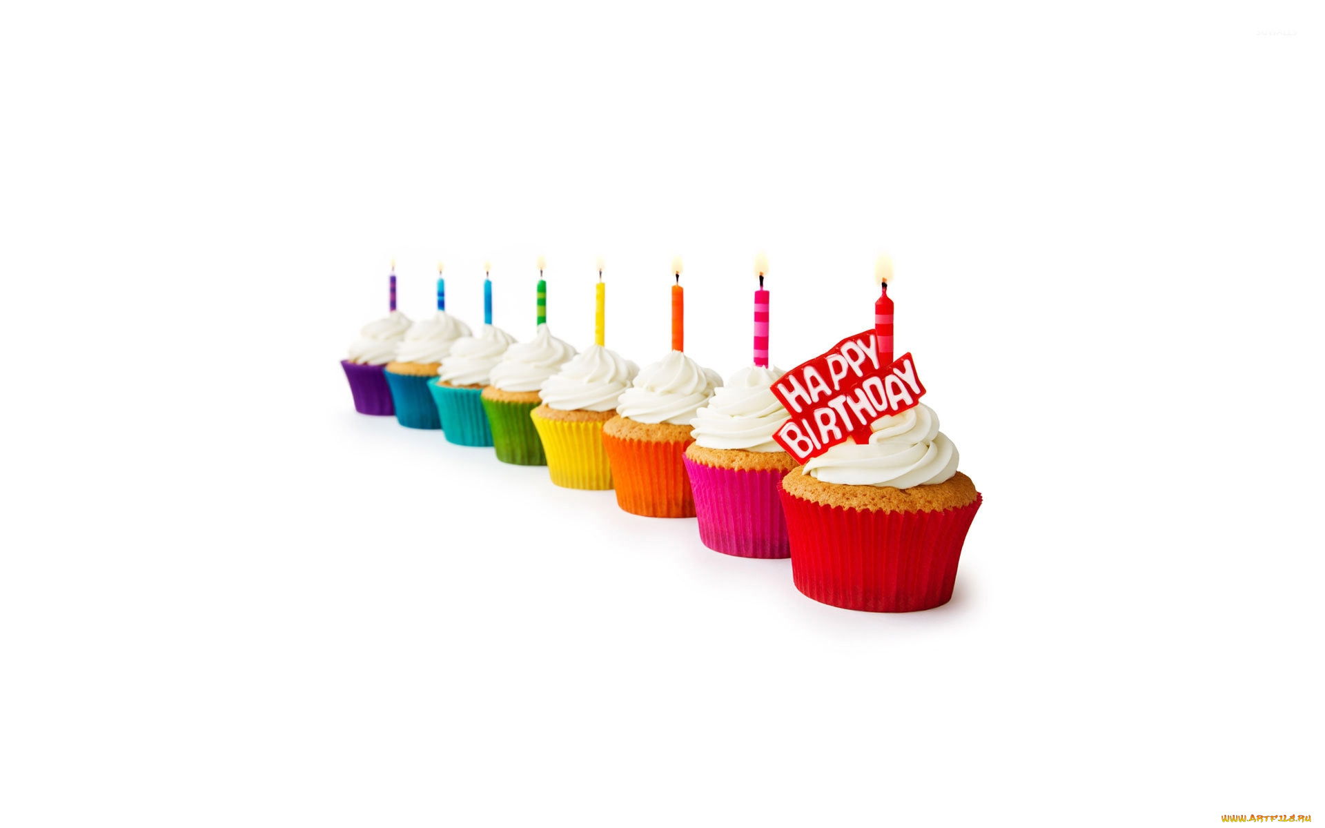 праздничные, день, рождения, свечи