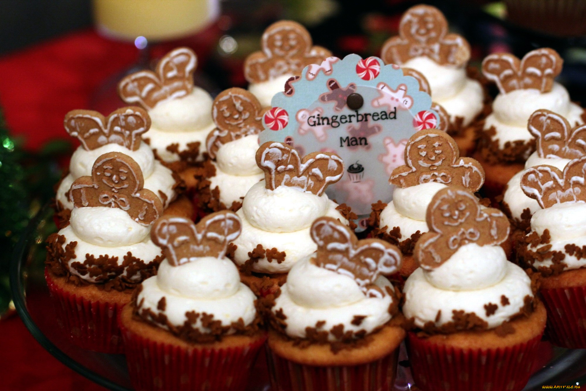 еда, пирожные, , кексы, , печенье, капкейки, украшение, имбирное