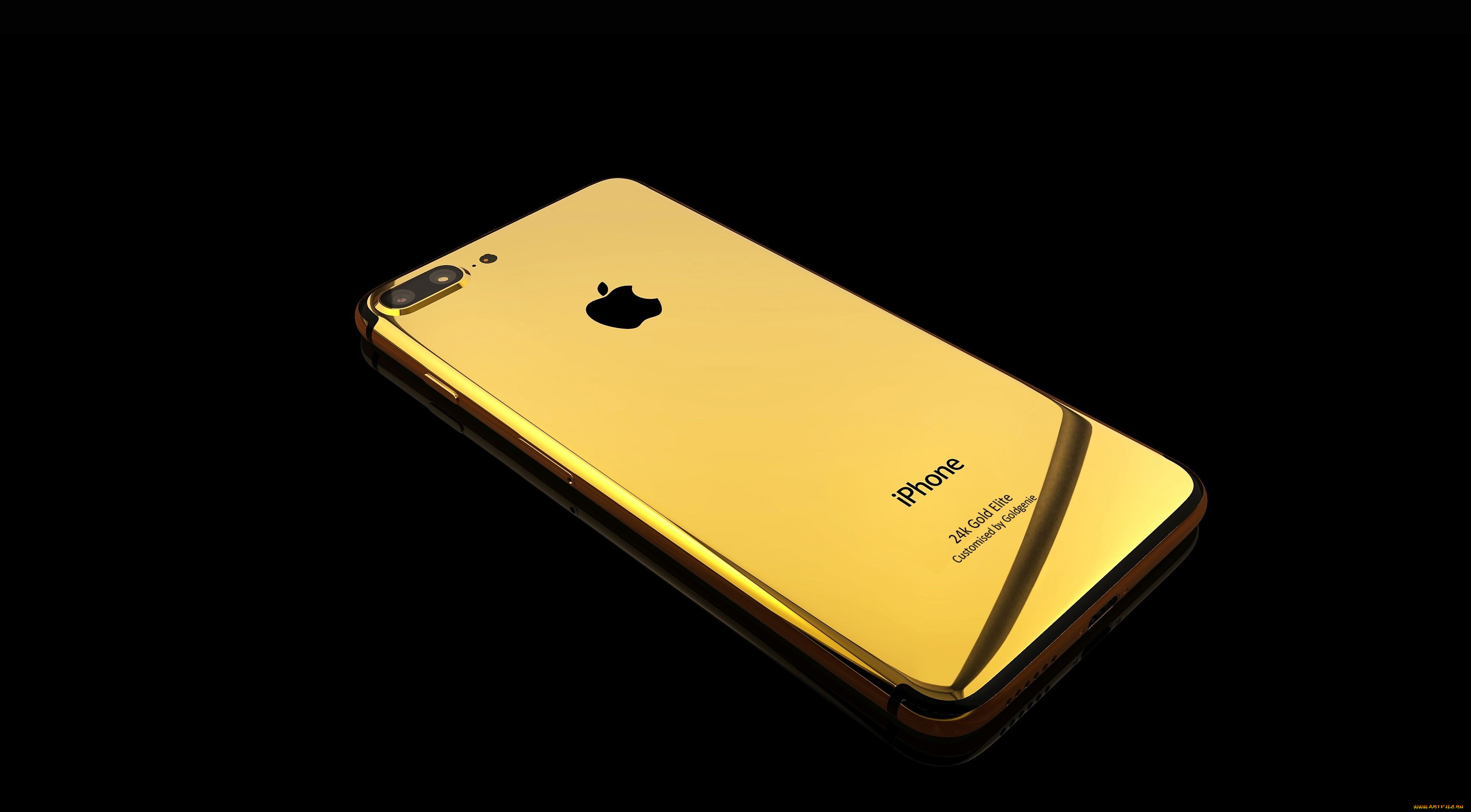 бренды, iphone, 24k, gold, elite, 7, smartphone, apple