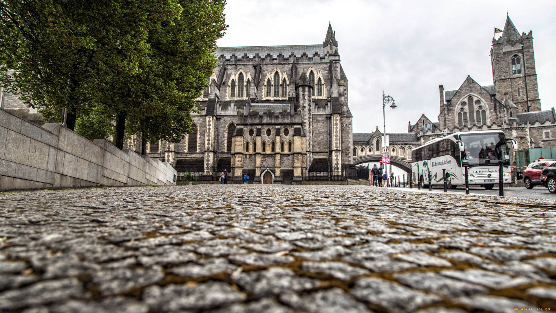 города, дублин, , ирландия, здания