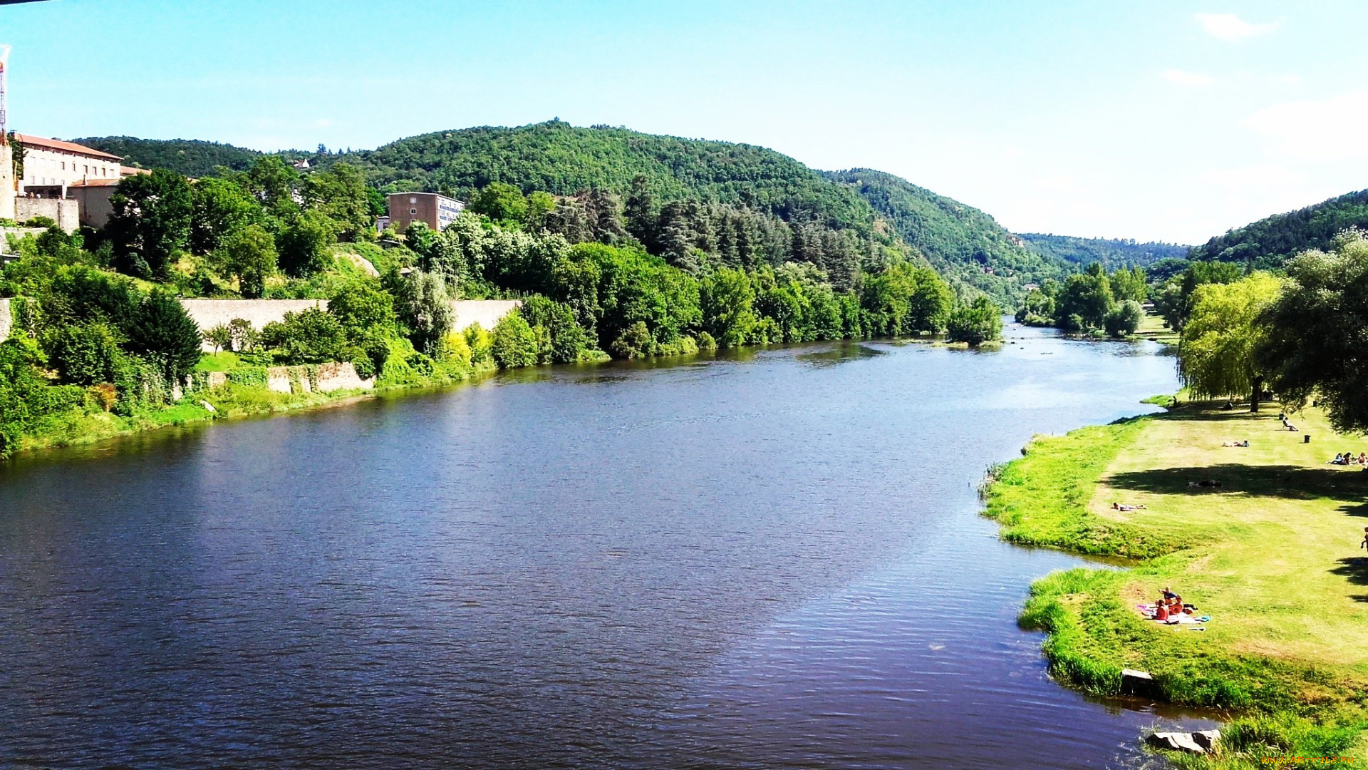 природа, реки, озера, простор