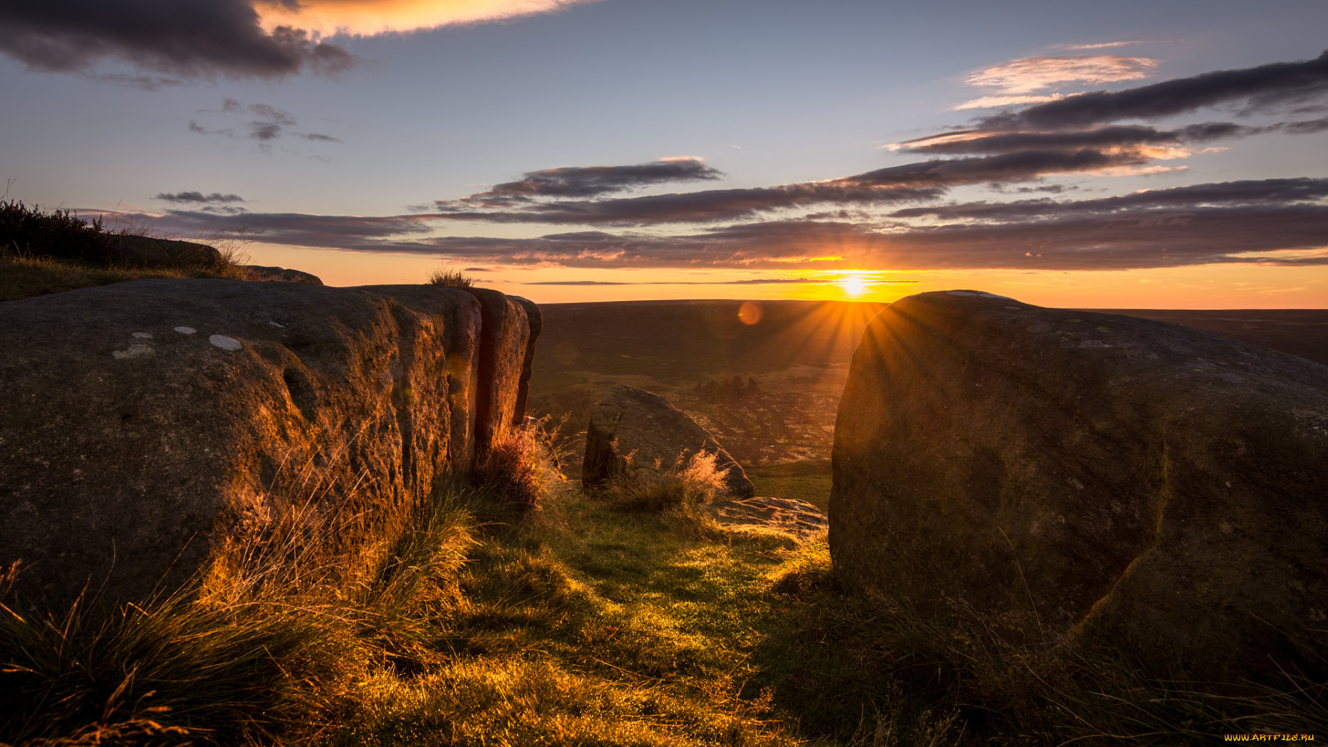 природа, восходы, закаты, простор