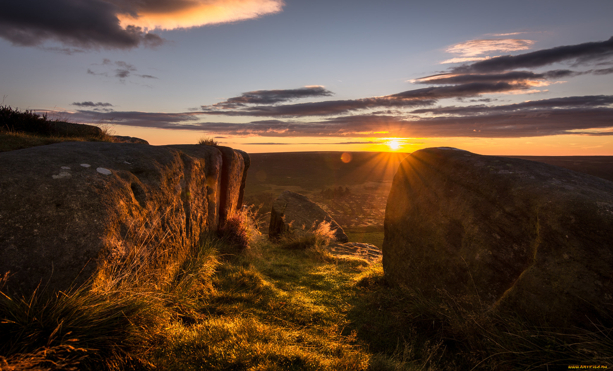 природа, восходы, закаты, простор