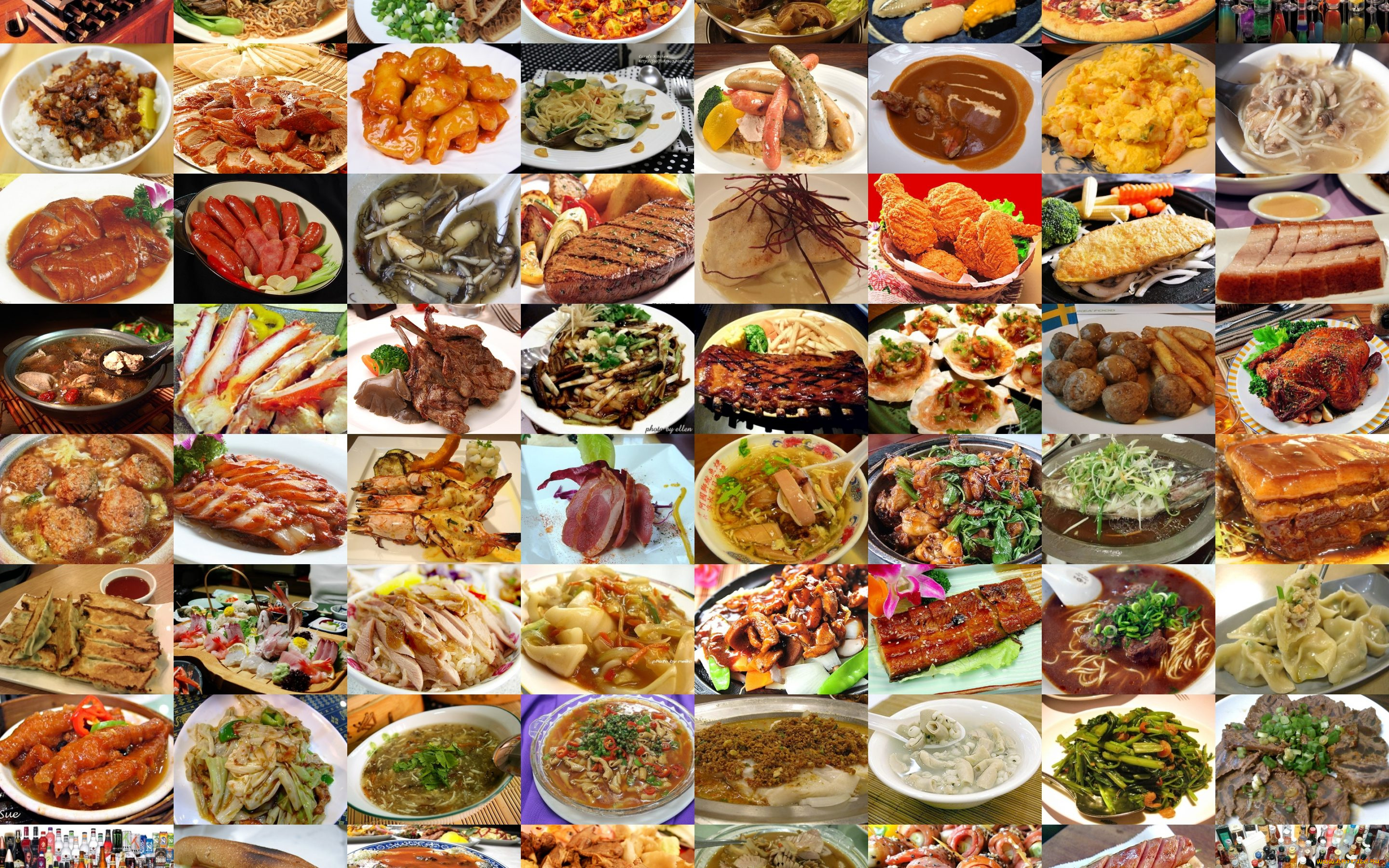 еда, мясные, блюда, мясопродукты, коллаж