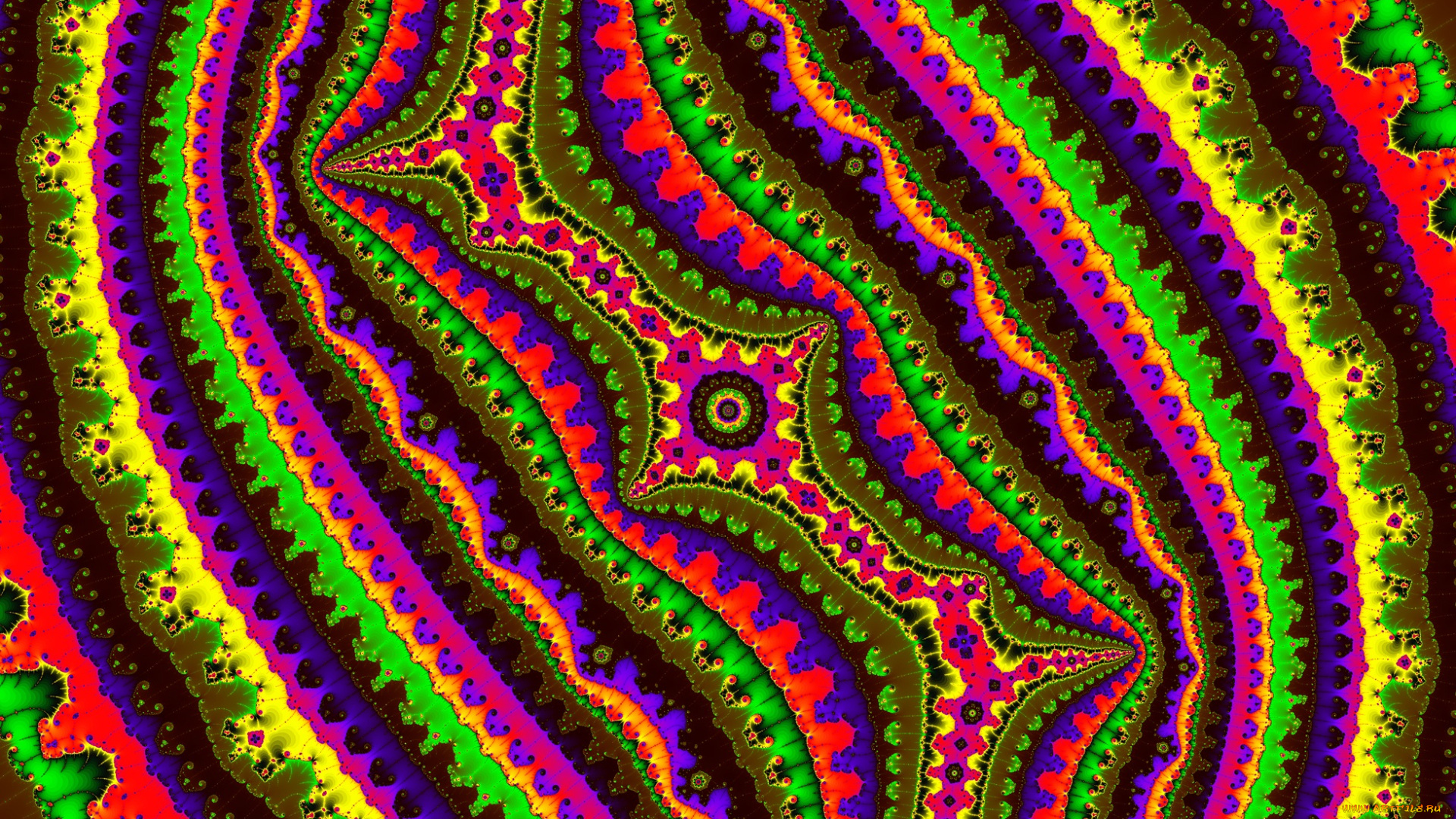 3д, графика, фракталы, , fractal, цвет, фон, узор