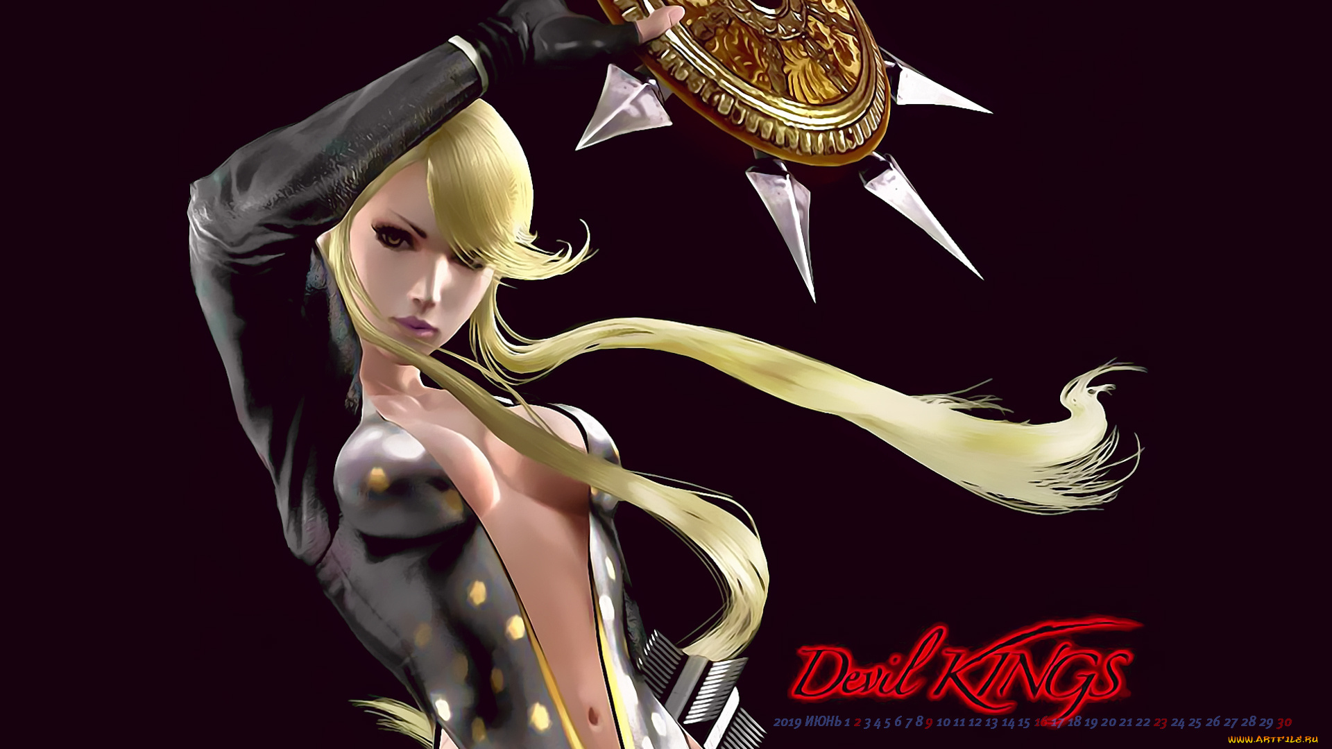 календари, видеоигры, 2019, calendar, женщина, поза, жест, взгляд, девушка, блондинка