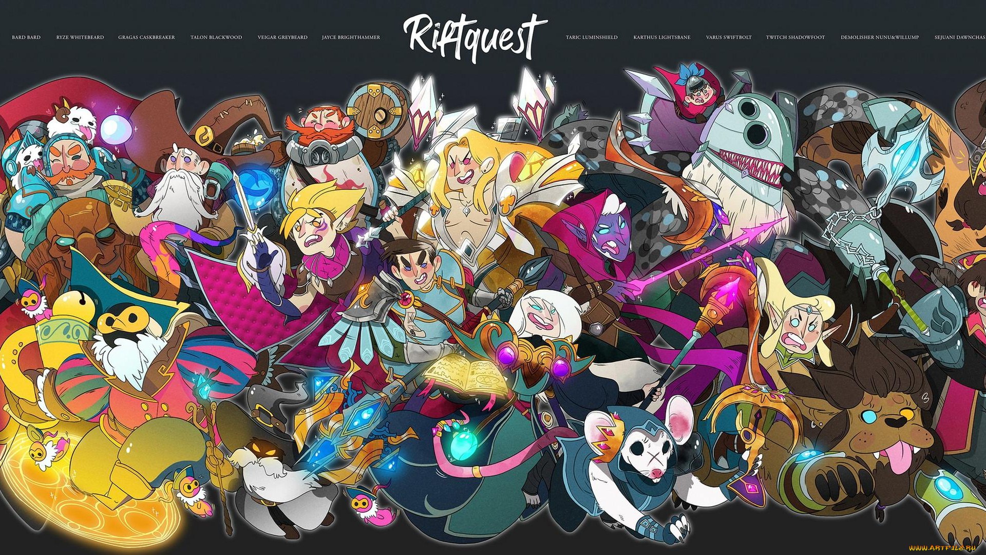 видео, игры, league, of, legends, персонажи