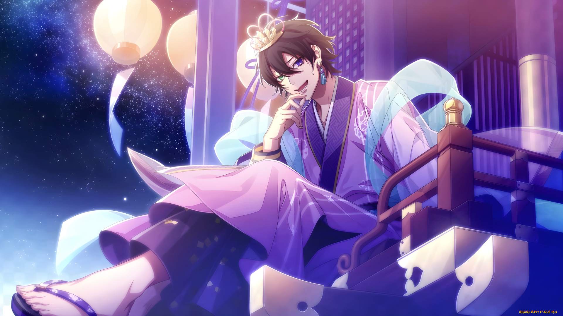 аниме, hypnosis, mic, hypnosis, mic