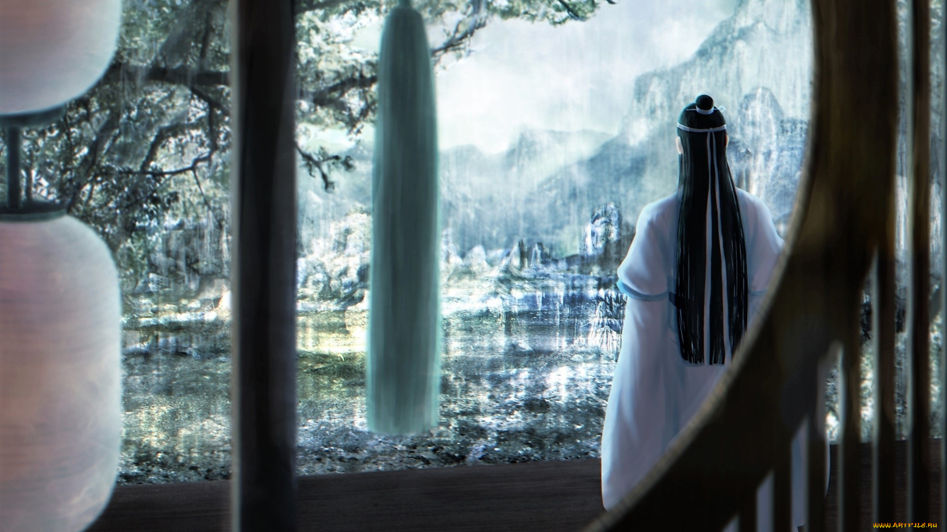 аниме, mo, dao, zu, shi, лань, ванцзы, облачные, глубины