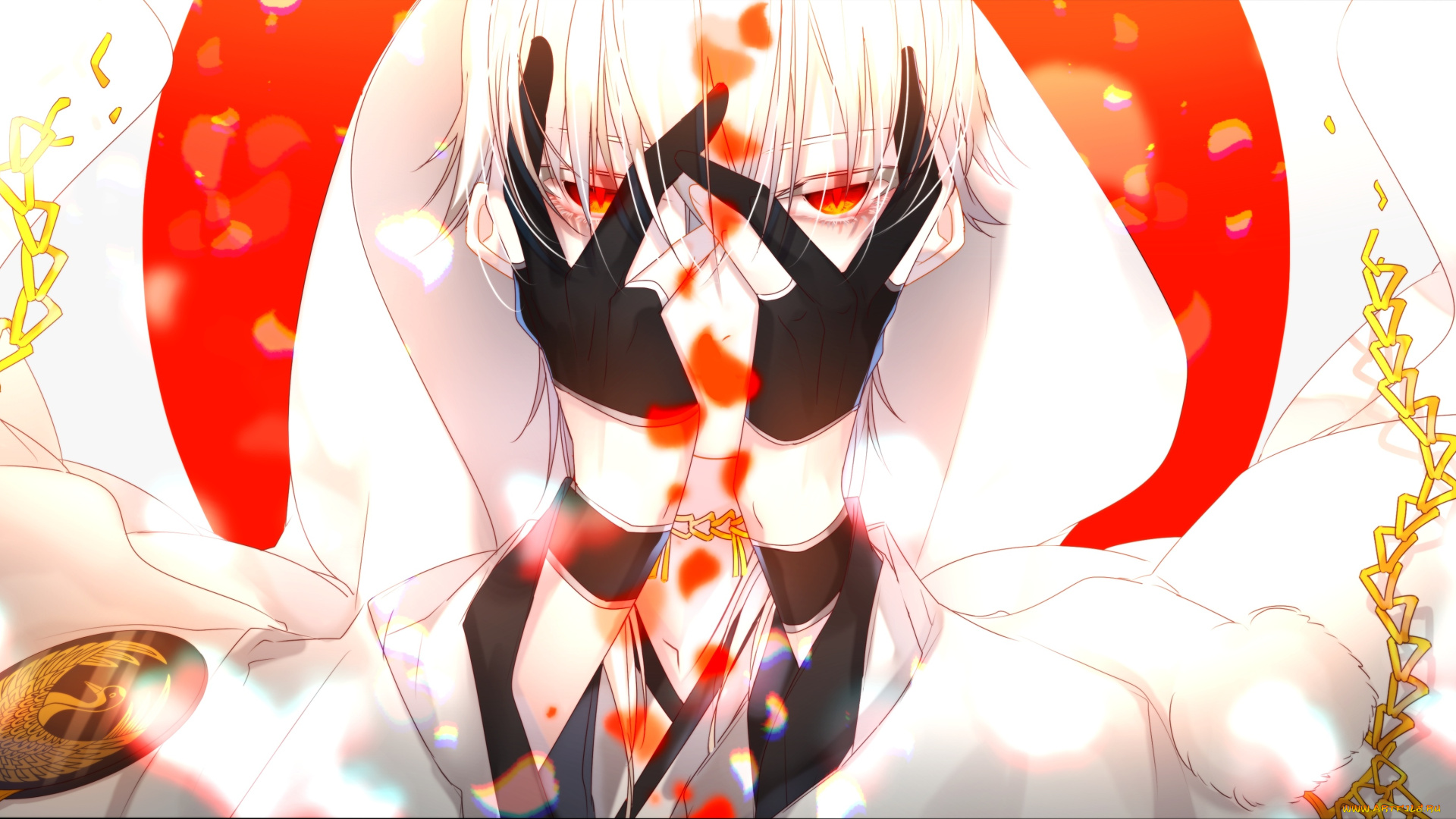 аниме, touken, ranbu, танец, мечей