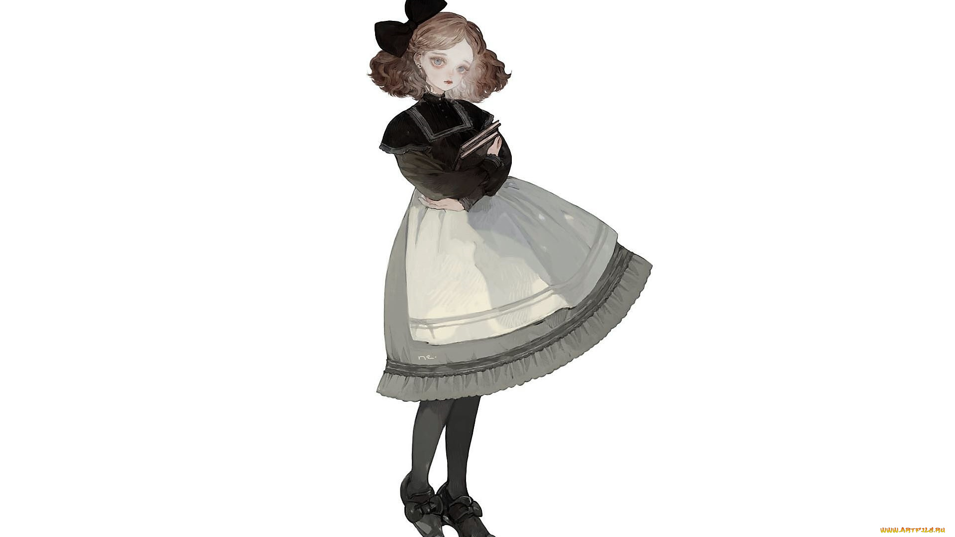 аниме, unknown, , другое, , девочка, книги