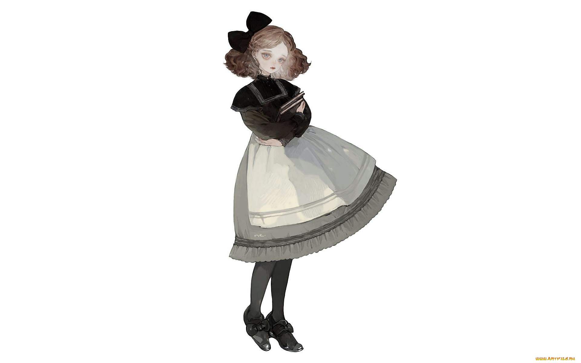 аниме, unknown, , другое, , девочка, книги