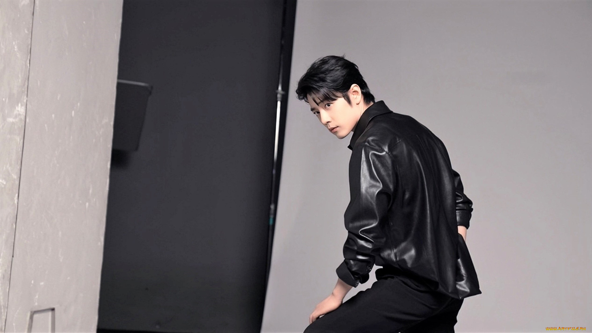 мужчины, xiao, zhan, актер, куртка