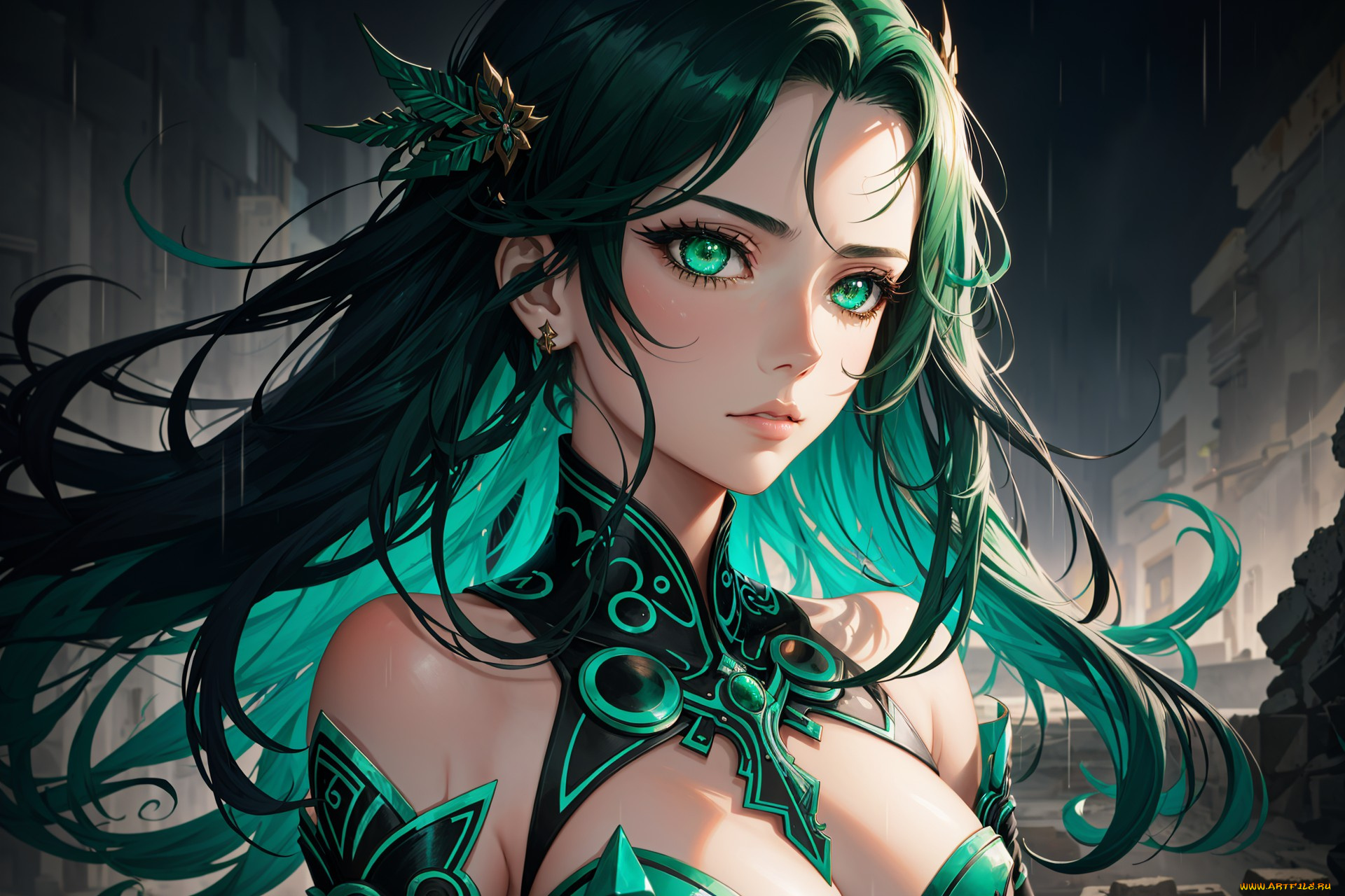 аниме, unknown, , другое, , нейросети, графика, нейроарт, ai, art, нейронные, сети, рисунки, нейро, искусство, девушка