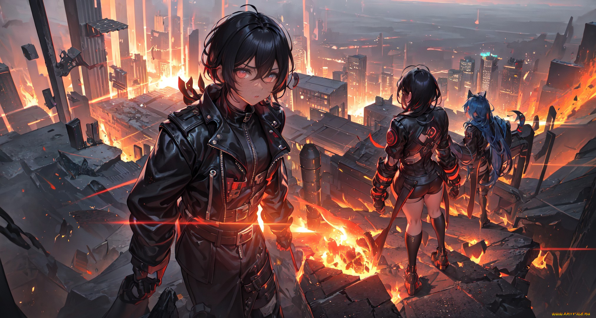 аниме, город, , улицы, , интерьер, , здания, нейросети, графика, нейроарт, ai, art, нейронные, сети, рисунки, нейро, искусство, девушка