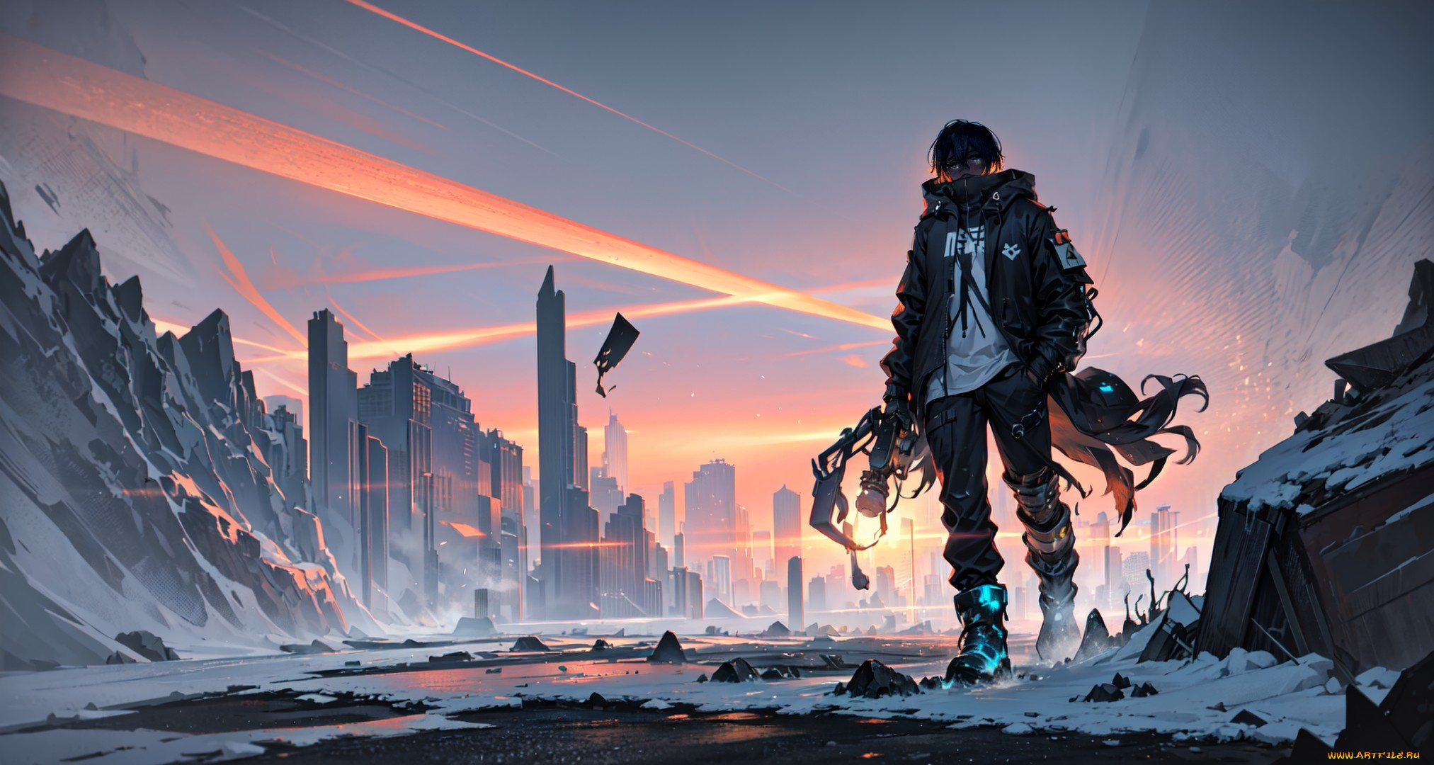 аниме, зима, , новый, год, , рождество, нейросети, графика, нейроарт, ai, art, нейронные, сети, рисунки, нейро, искусство