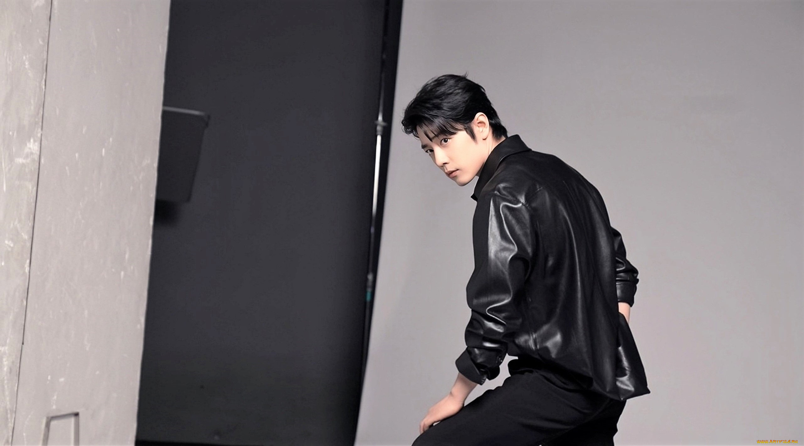 мужчины, xiao, zhan, актер, куртка