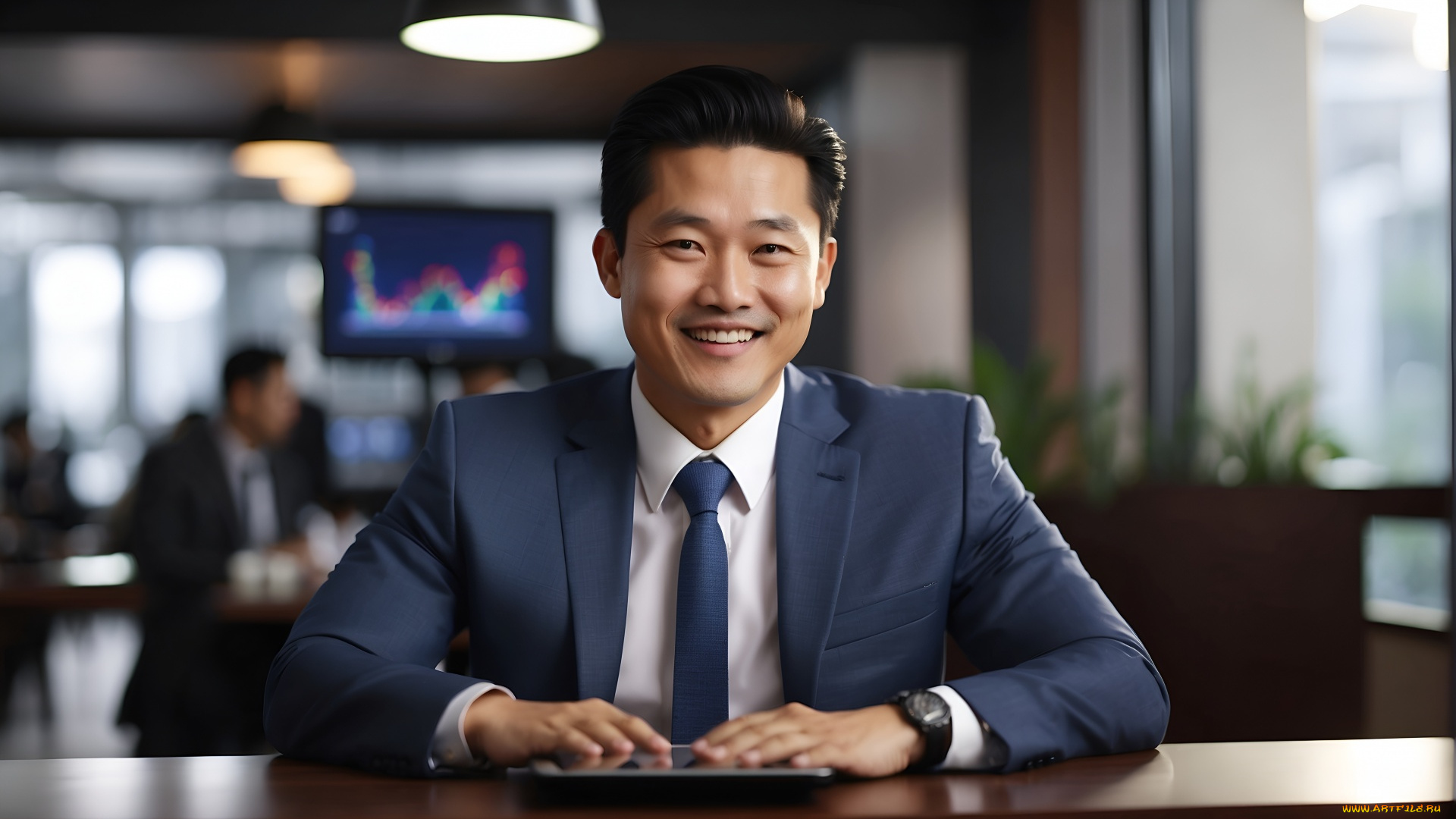 3д, графика, люди, , people, улыбающийся, мужчина, бизнесмен