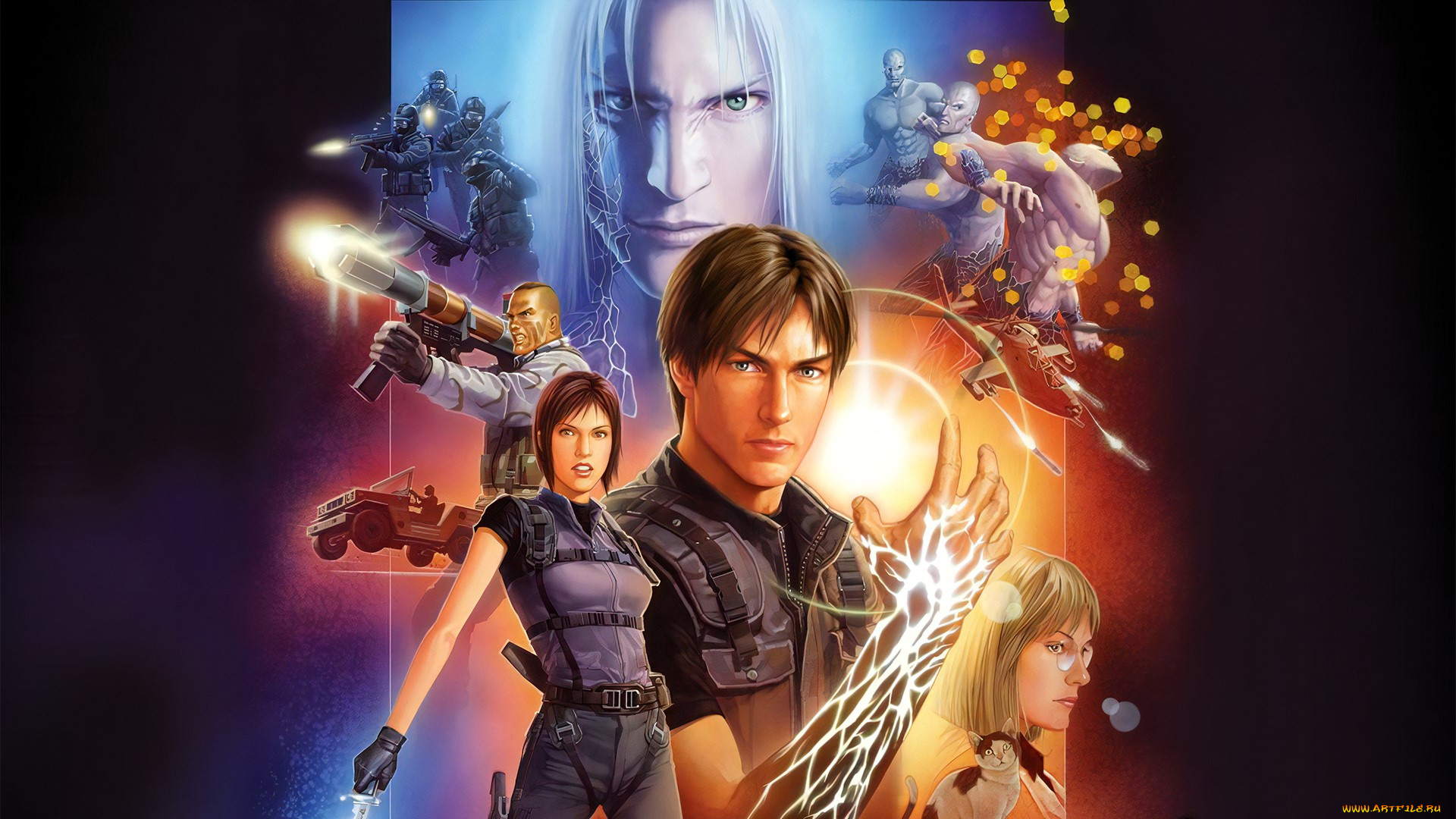 видео, игры, breakdown, персонажи, оружие, машина