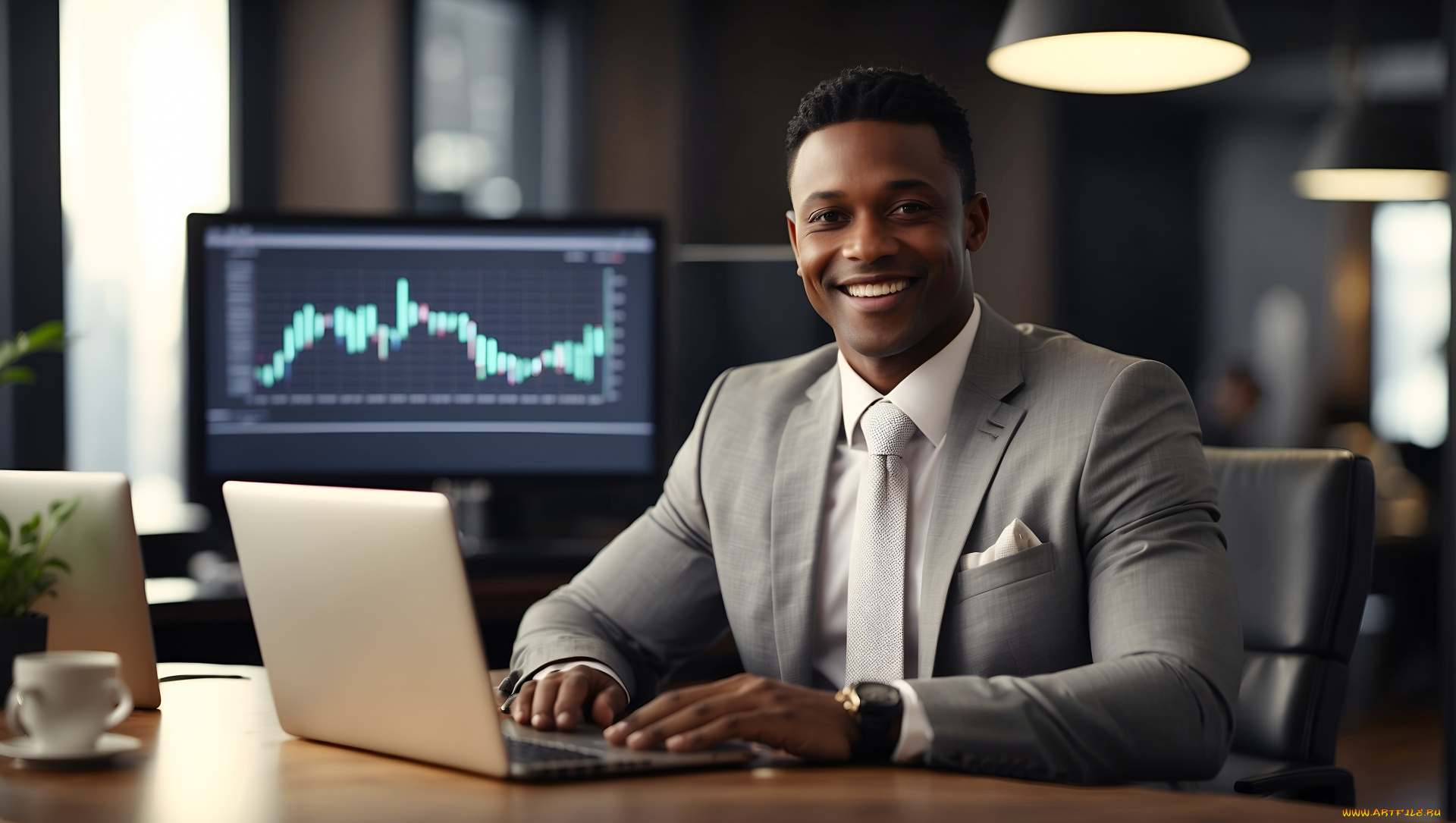 3д, графика, люди, , people, улыбающийся, мужчина, бизнесмен