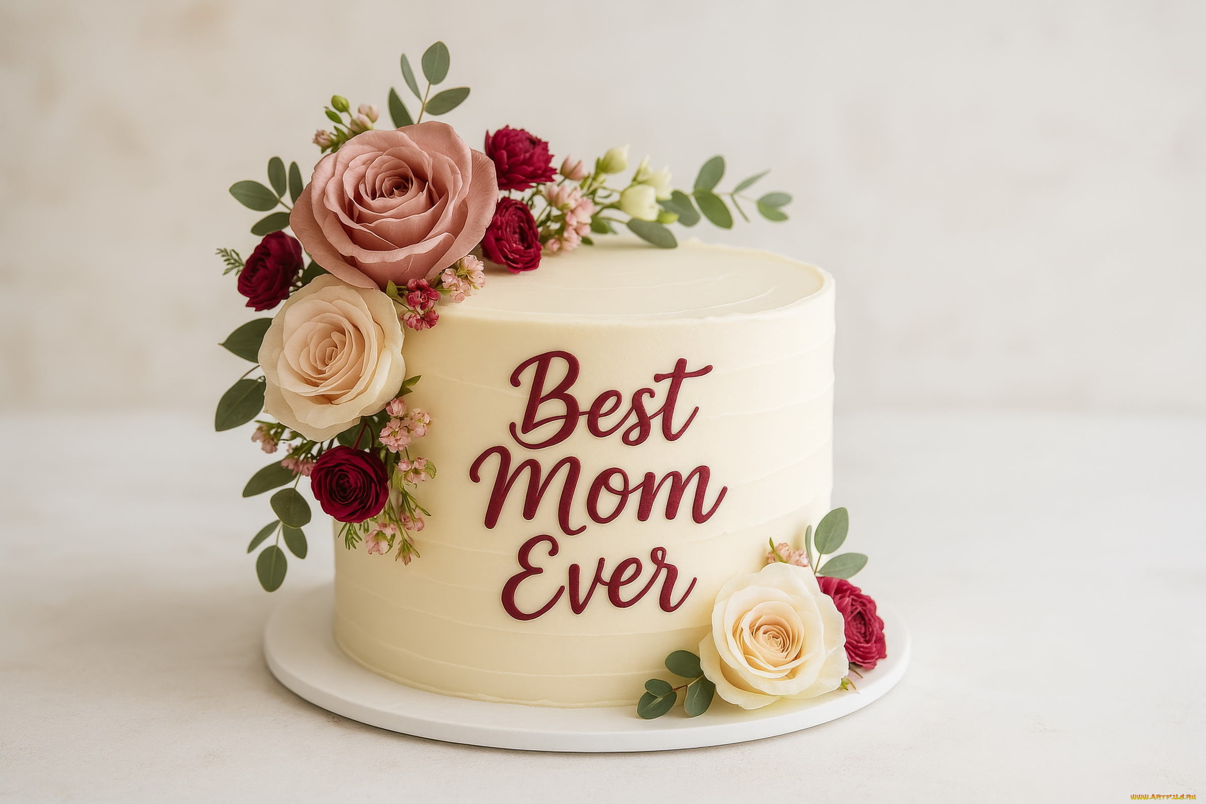 3д, графика, праздники, , holidays, торт, надпись