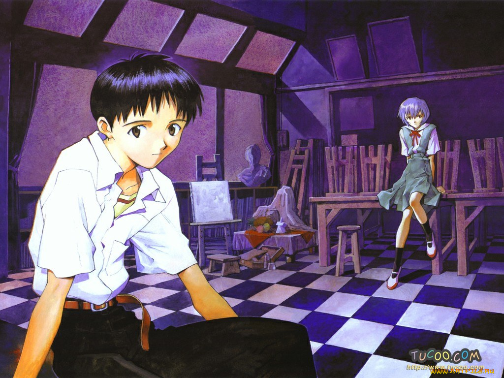 аниме, evangelion
