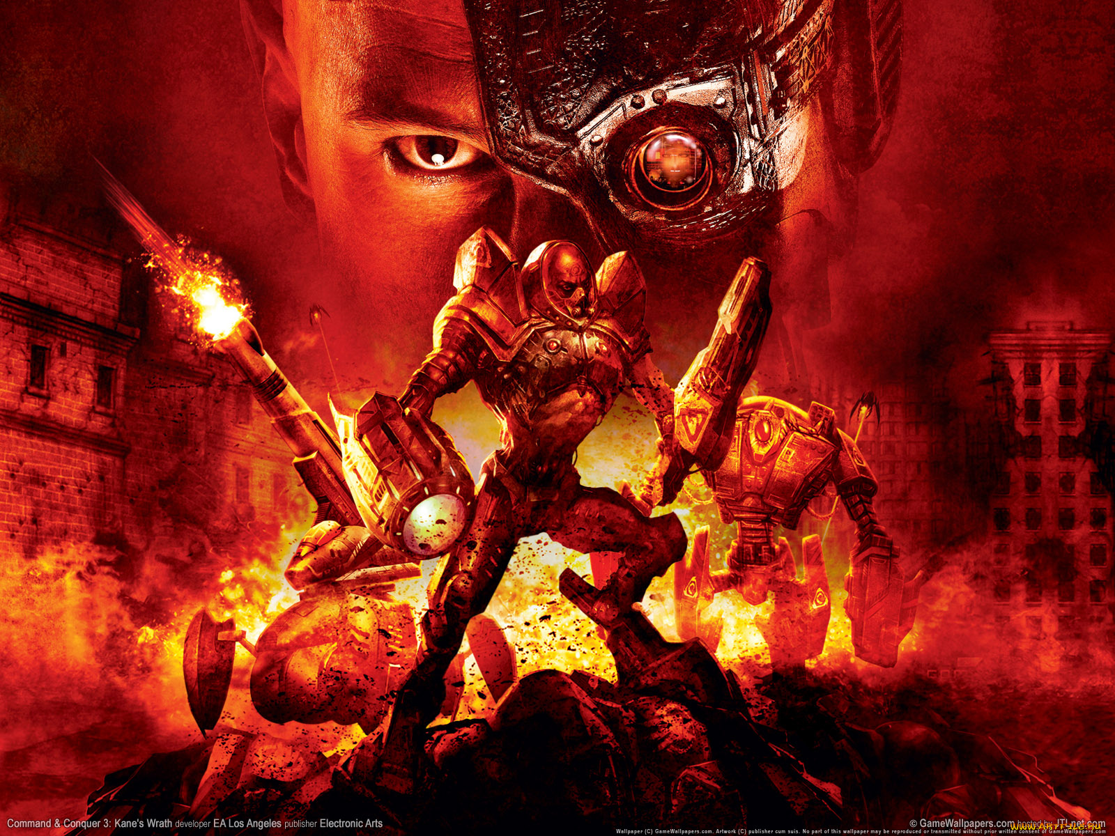 видео, игры, command, conquer, kane`s, wrath