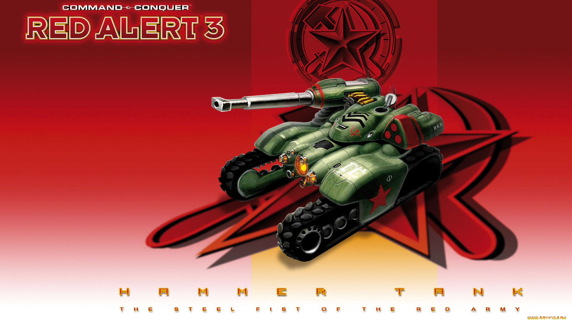 command, conquer, red, alert, видео, игры